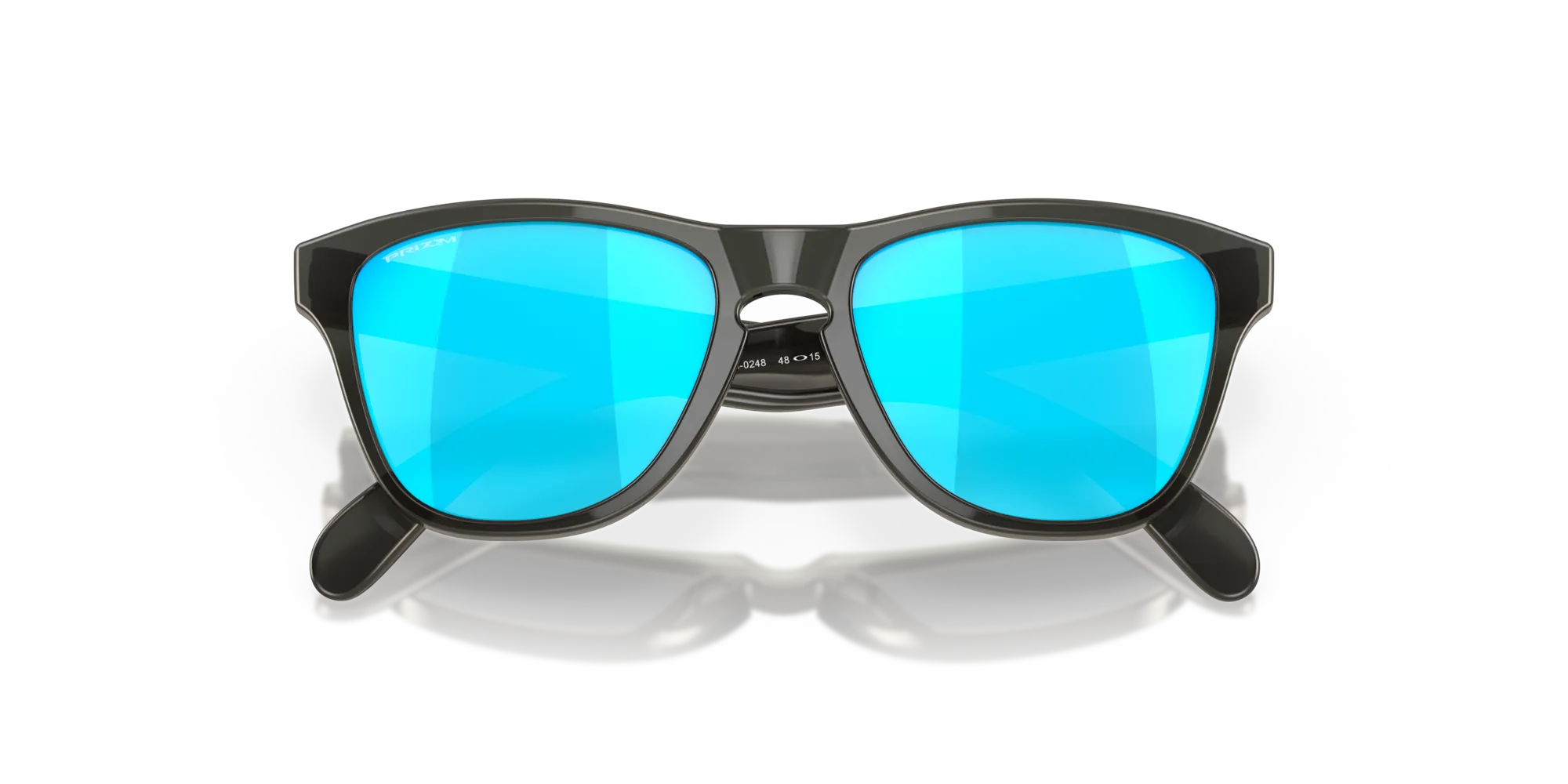 Oakley OJ9009 FROGSKINS XXS 900902 Occhiali da sole bambino O_Matter Grigio Blu Squadrata Normale Prizm - immagine 2