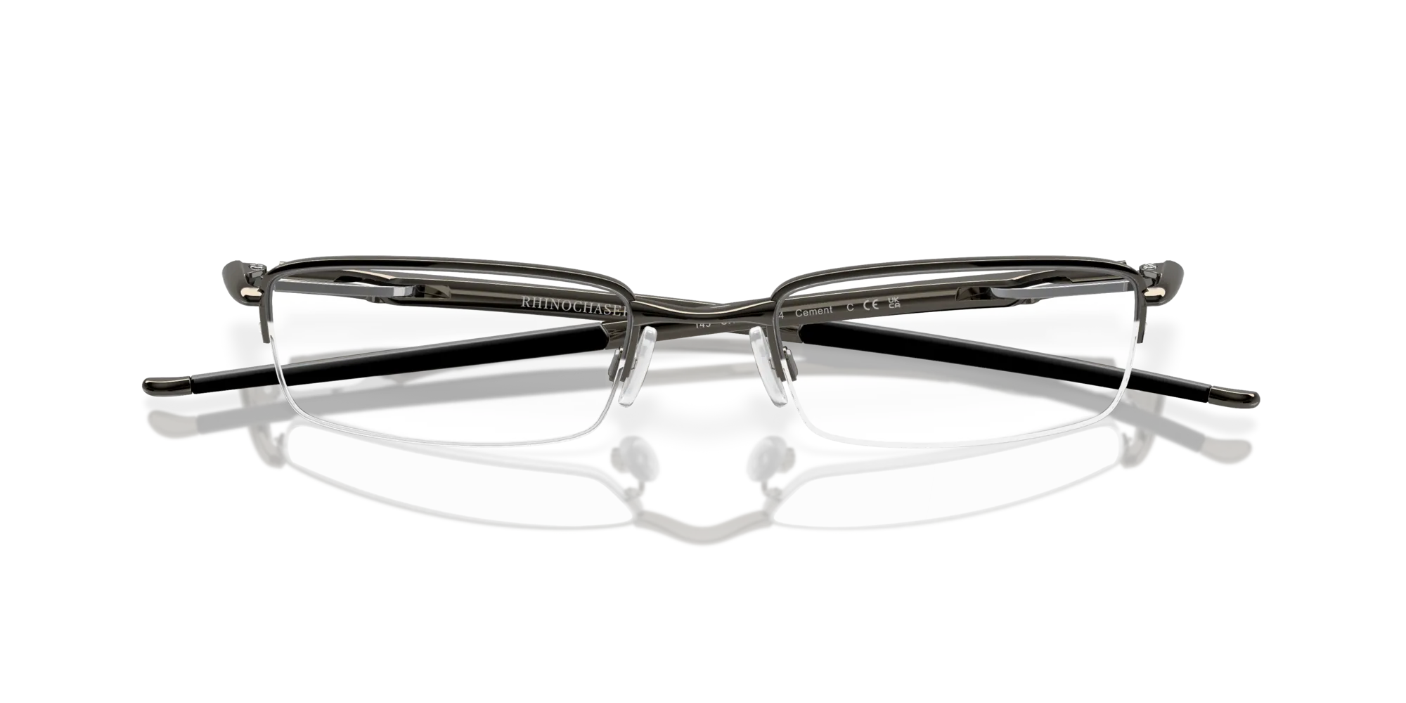 Oakley OX3111 RHINOCHASER 311101 Montature da vista Acciaio Grigio Squadrata Normale - immagine 2