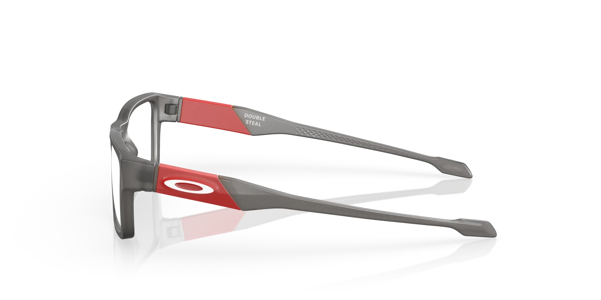 Oakley OY8020 DOUBLE STEAL 802002 Montature da vista O_Matter Grigio Squadrata Normale - immagine 4