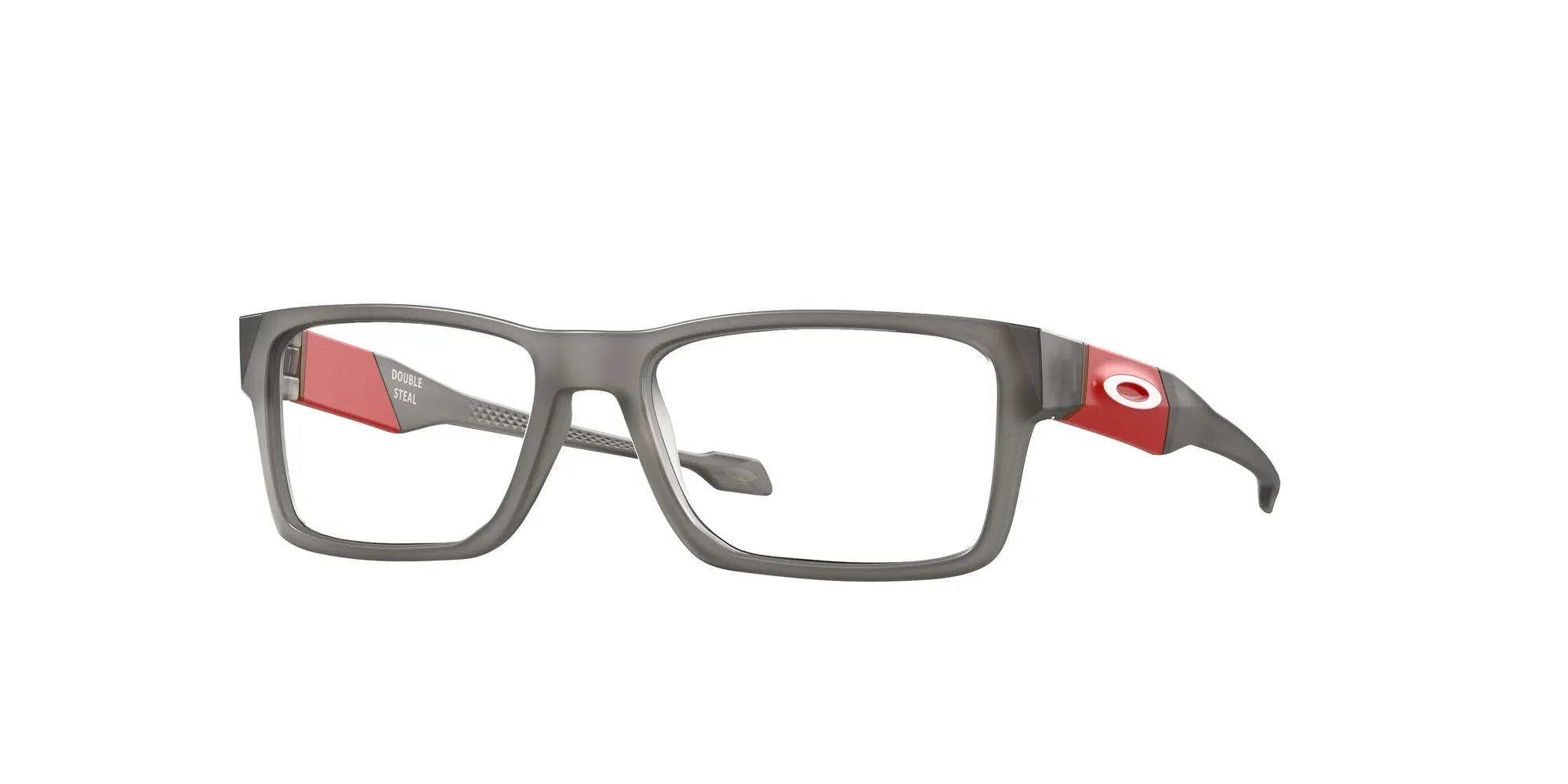 Oakley OY8020 DOUBLE STEAL 802002 Montature da vista O_Matter Grigio Squadrata Normale - immagine 1