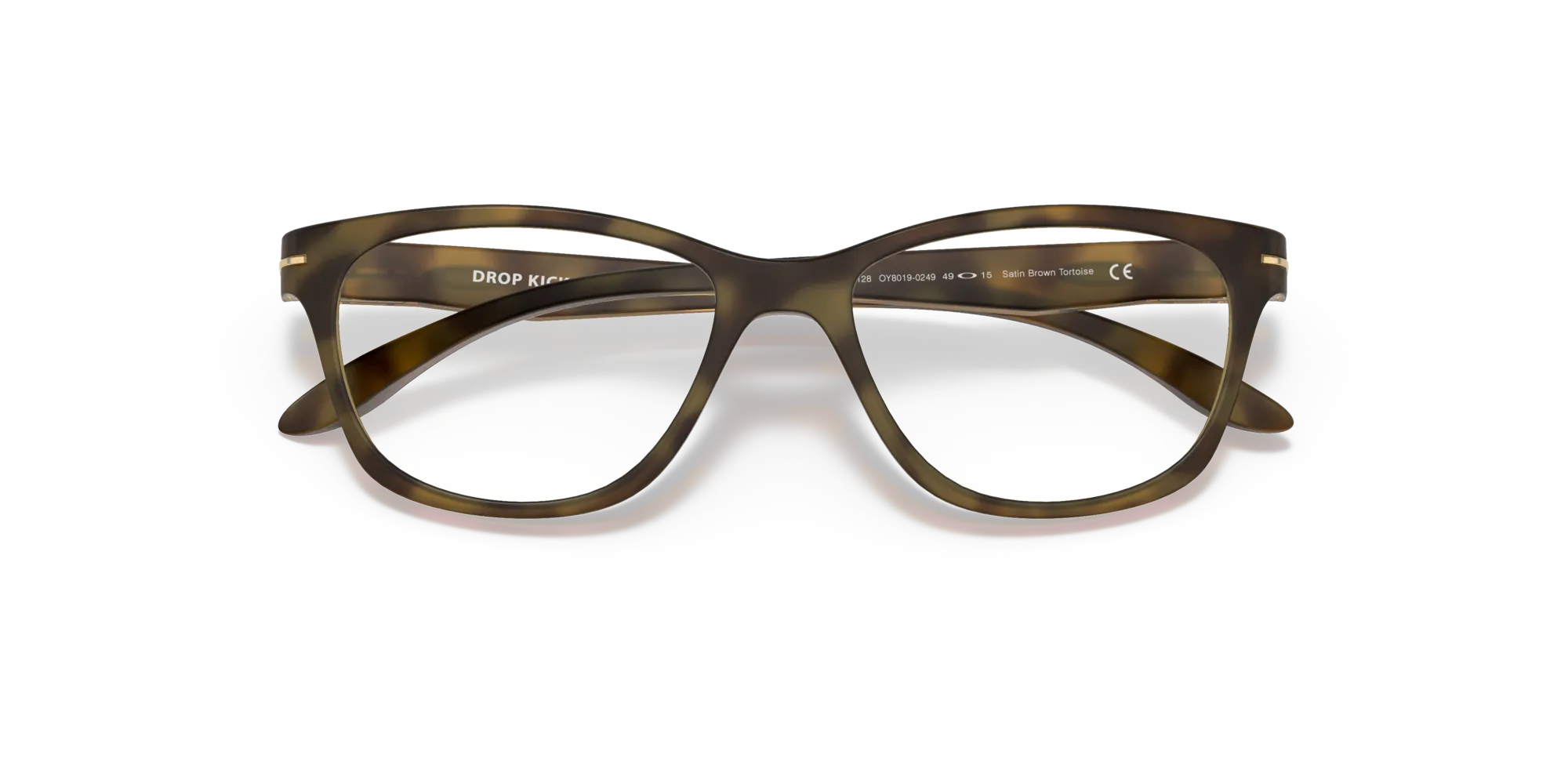 Oakley OY8019 DROP KICK 801902 Montature da vista O_Matter Marrone Trasparente Squadrata Normale - immagine 2