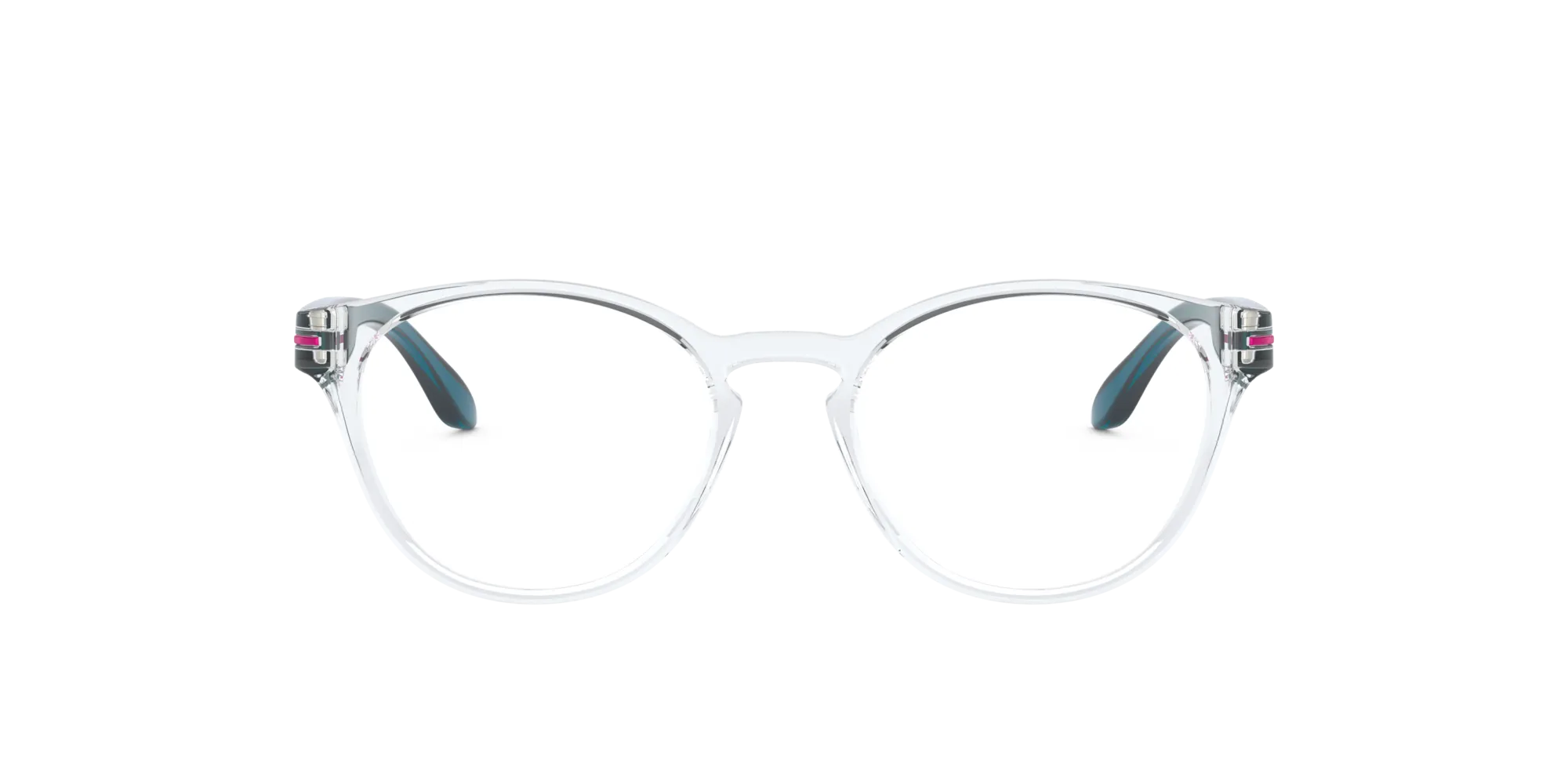 Oakley OY8017 ROUND OFF 801703 Montature da vista O_Matter Trasparente Rotonda Normale - immagine 2