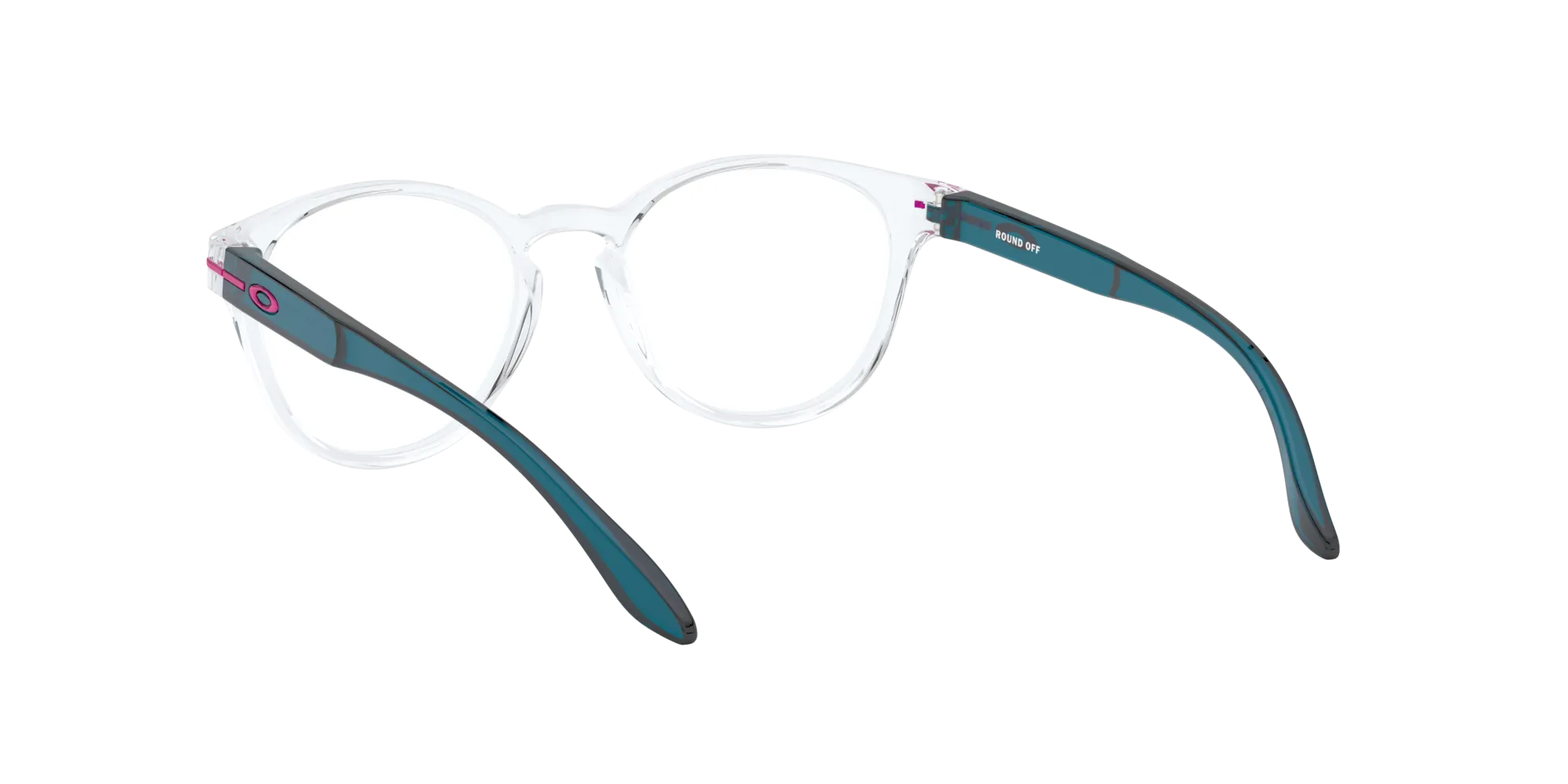 Oakley OY8017 ROUND OFF 801703 Montature da vista O_Matter Trasparente Rotonda Normale - immagine 4