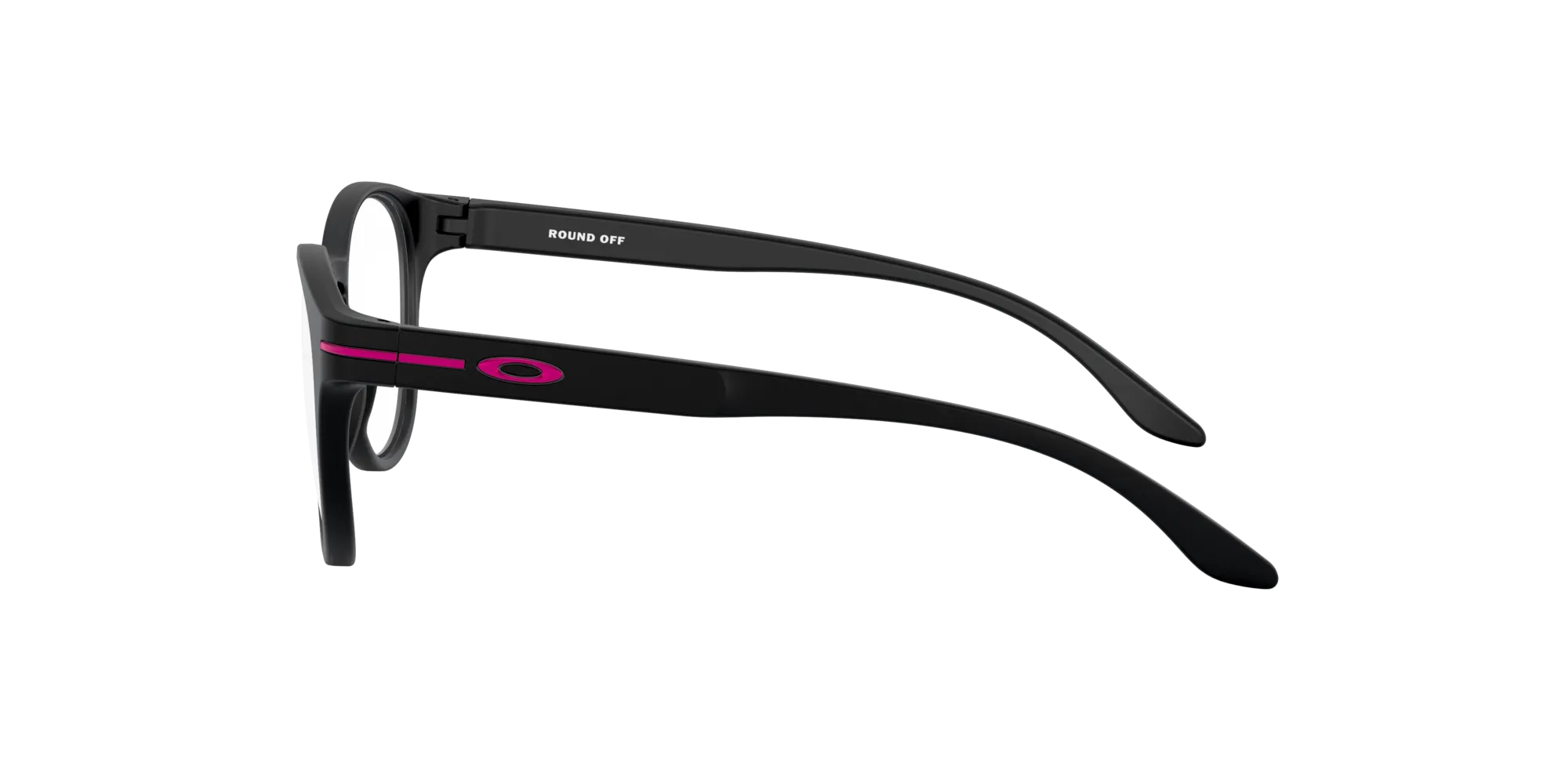 Oakley OY8017 ROUND OFF 801701 Montature da vista bambino O_Matter Nero Trasparente Rotonda Normale - immagine 3