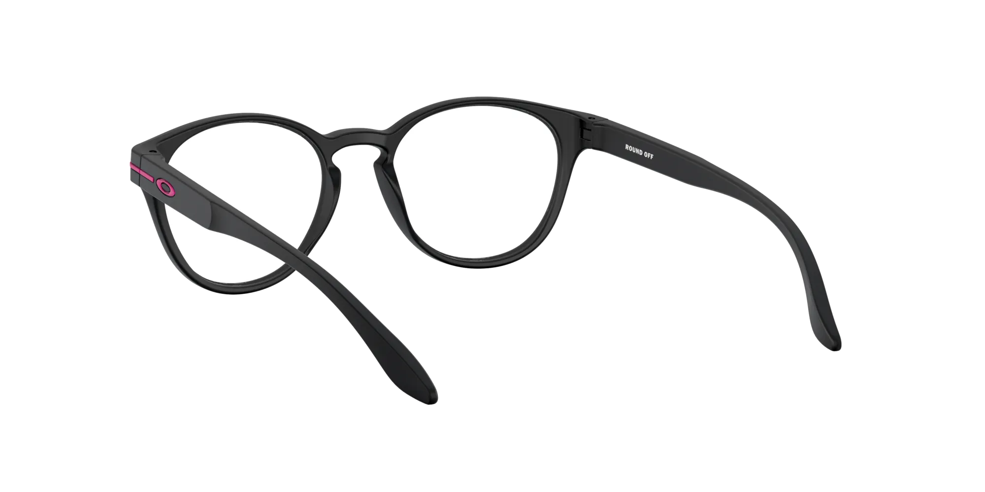 Oakley OY8017 ROUND OFF 801701 Montature da vista bambino O_Matter Nero Trasparente Rotonda Normale - immagine 4