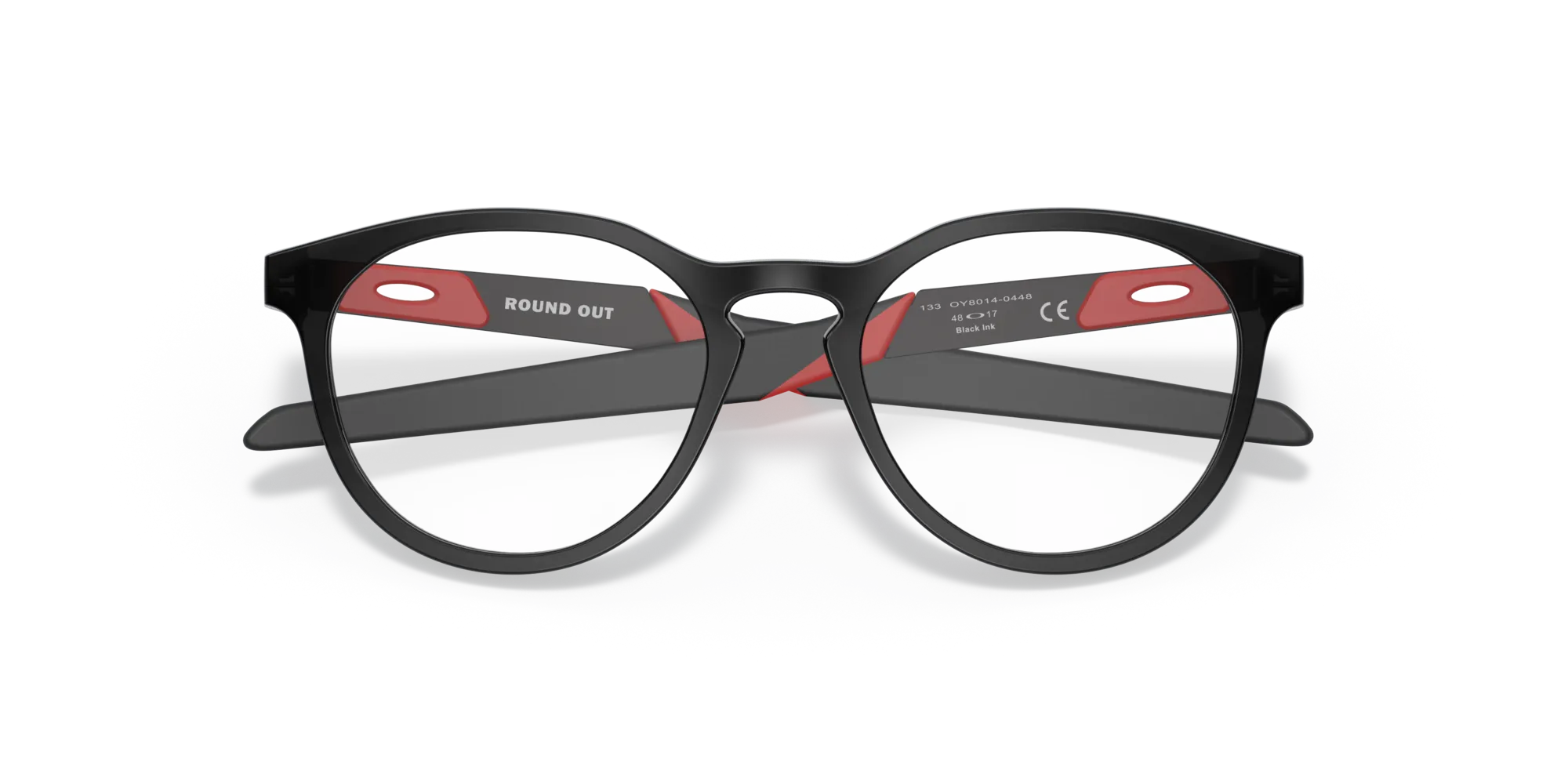 Oakley OY8014 ROUND OUT 801404 Montature da vista bambino O_Matter Nero Rotonda Normale - immagine 2