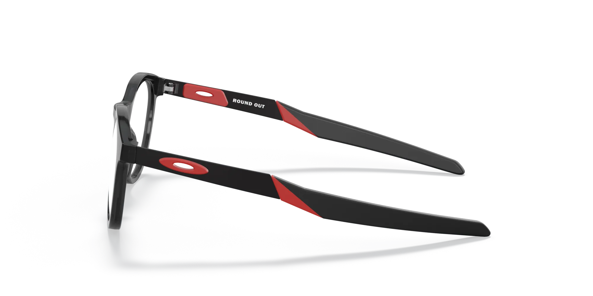 Oakley OY8014 ROUND OUT 801404 Montature da vista bambino O_Matter Nero Trasparente Rotonda Normale - immagine 4