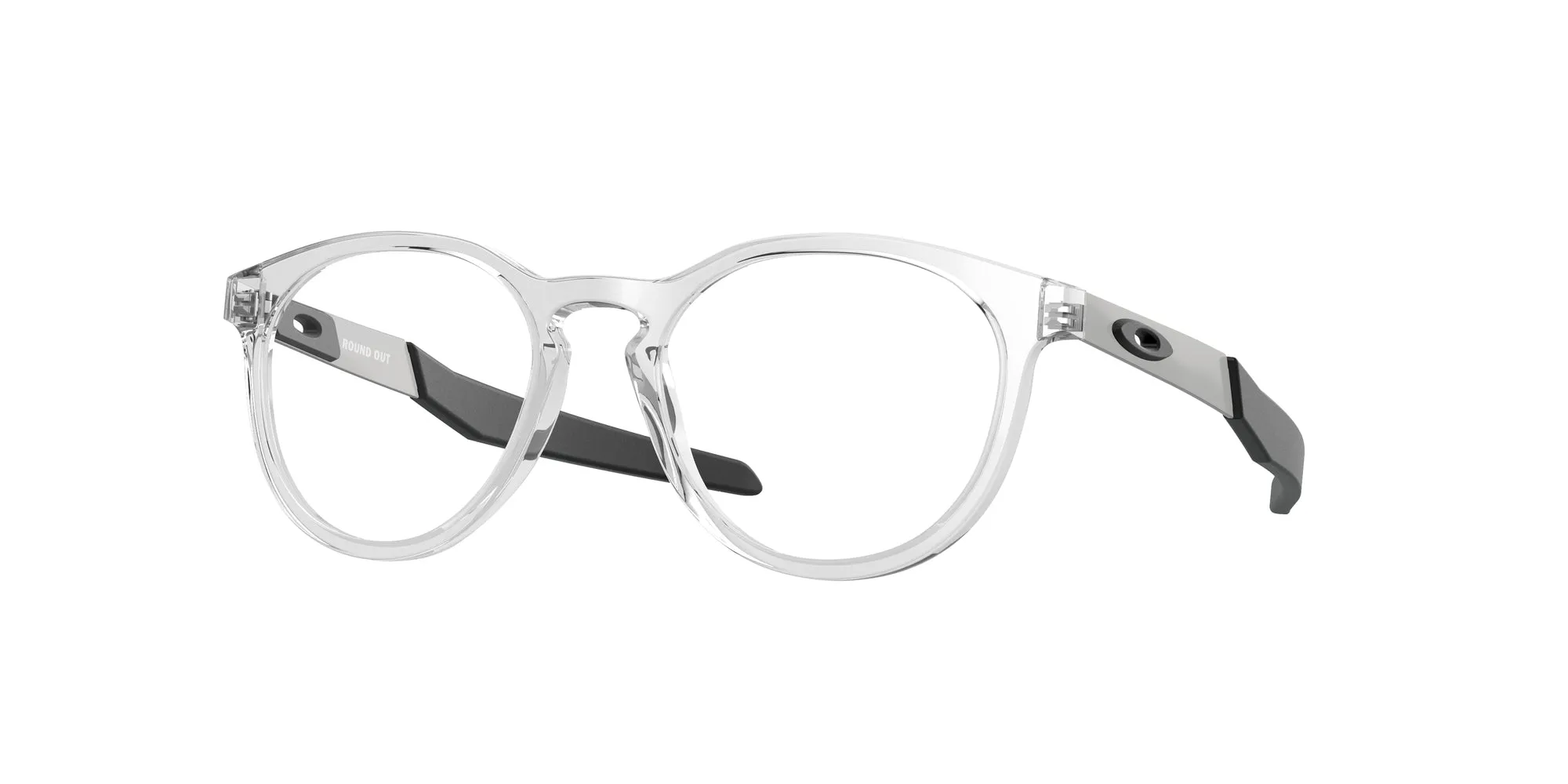 Oakley OY8014 ROUND OUT 801402 Montature da vista O_Matter Trasparente Rotonda Normale - immagine 1