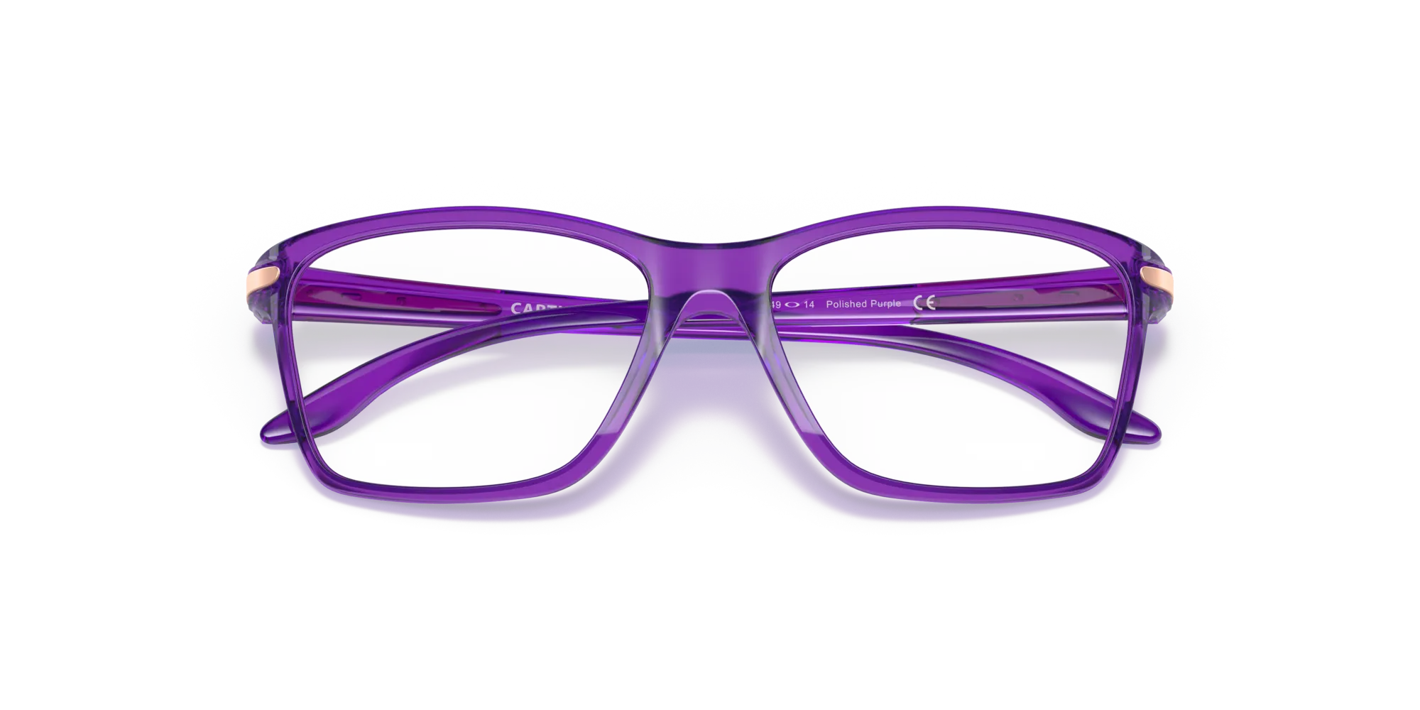 Oakley OY8010 CARTWHEEL 801003 Montature da vista O_Matter Viola Squadrata Normale - immagine 2