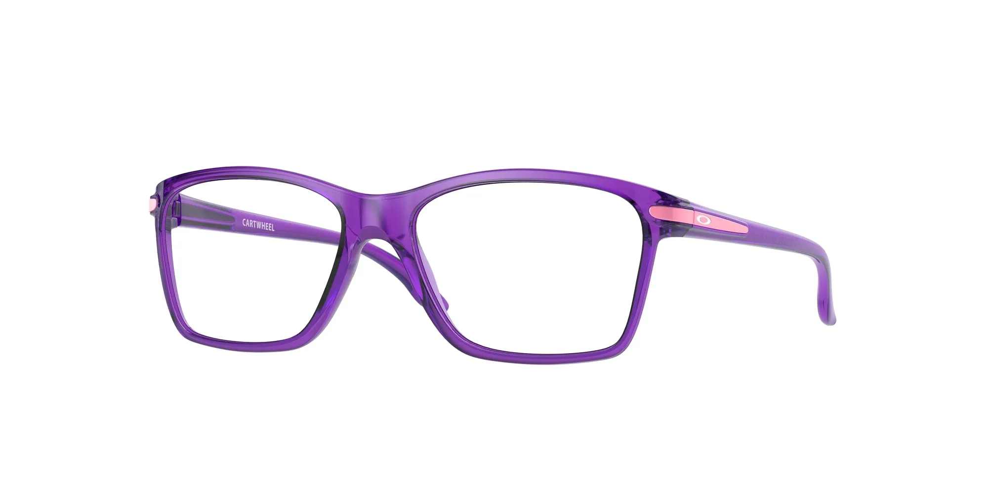 Oakley OY8010 CARTWHEEL 801003 Montature da vista Plastica Porpora/Rosso Squadrata - immagine 1