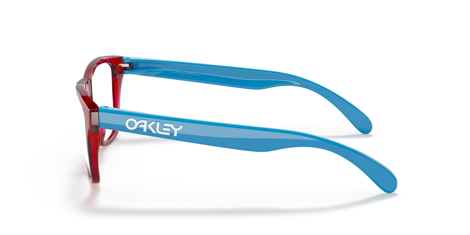 Oakley OY8009 Frogskins xs rx 800902 Montature da vista Plastica Rosso Rotonda - immagine 4