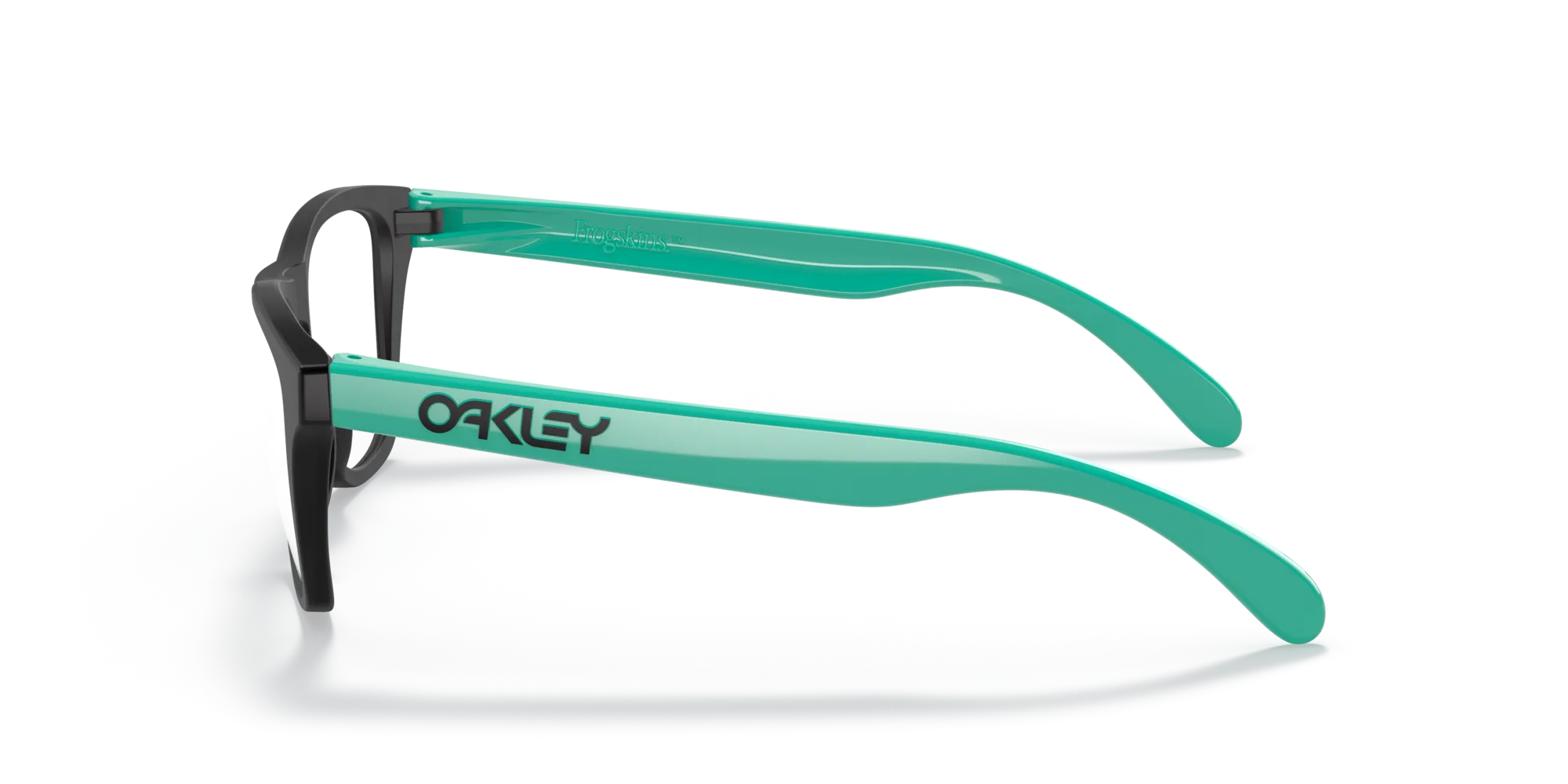 Oakley OY8009 Frogskins xs rx 800901 Montature da vista bambino Plastica Nero Rotonda - immagine 4