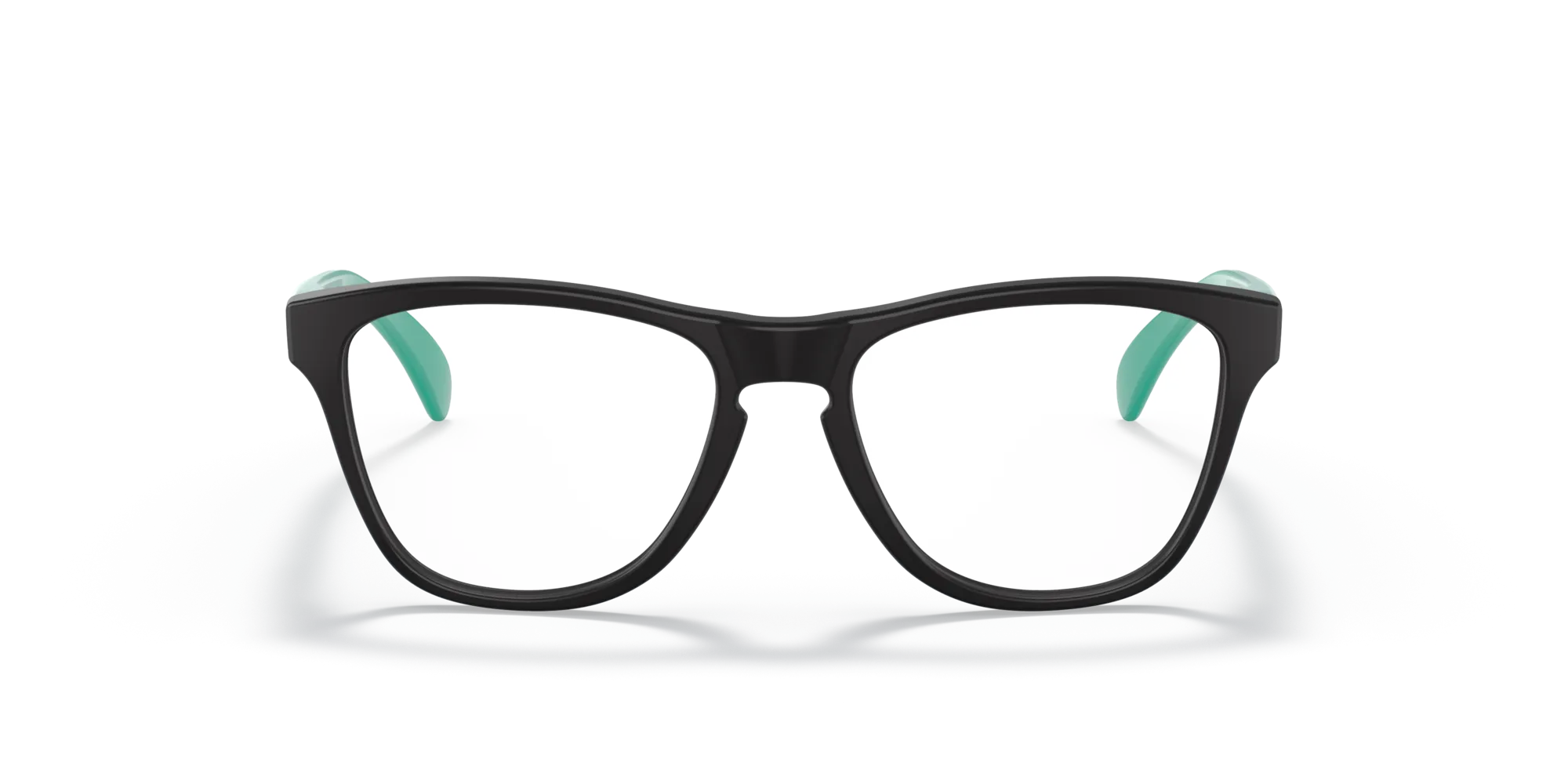 Oakley OY8009 Frogskins xs rx 800901 Montature da vista bambino O_Matter Nero Rotonda Normale - immagine 3
