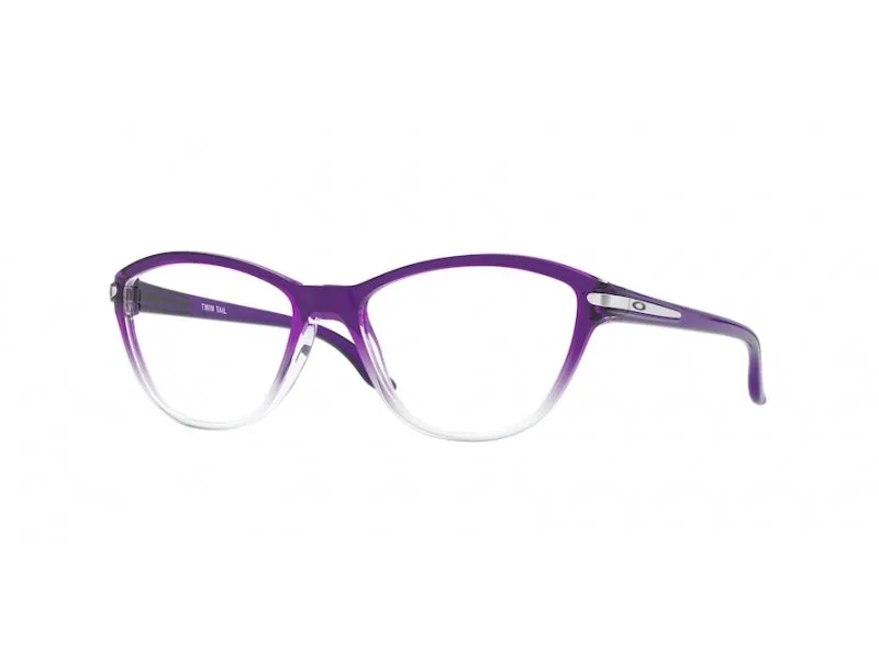 Oakley OY8008 TWIN TAIL 800807 Montature da vista Plastica Porpora/Rosso Cat Eye - immagine 1