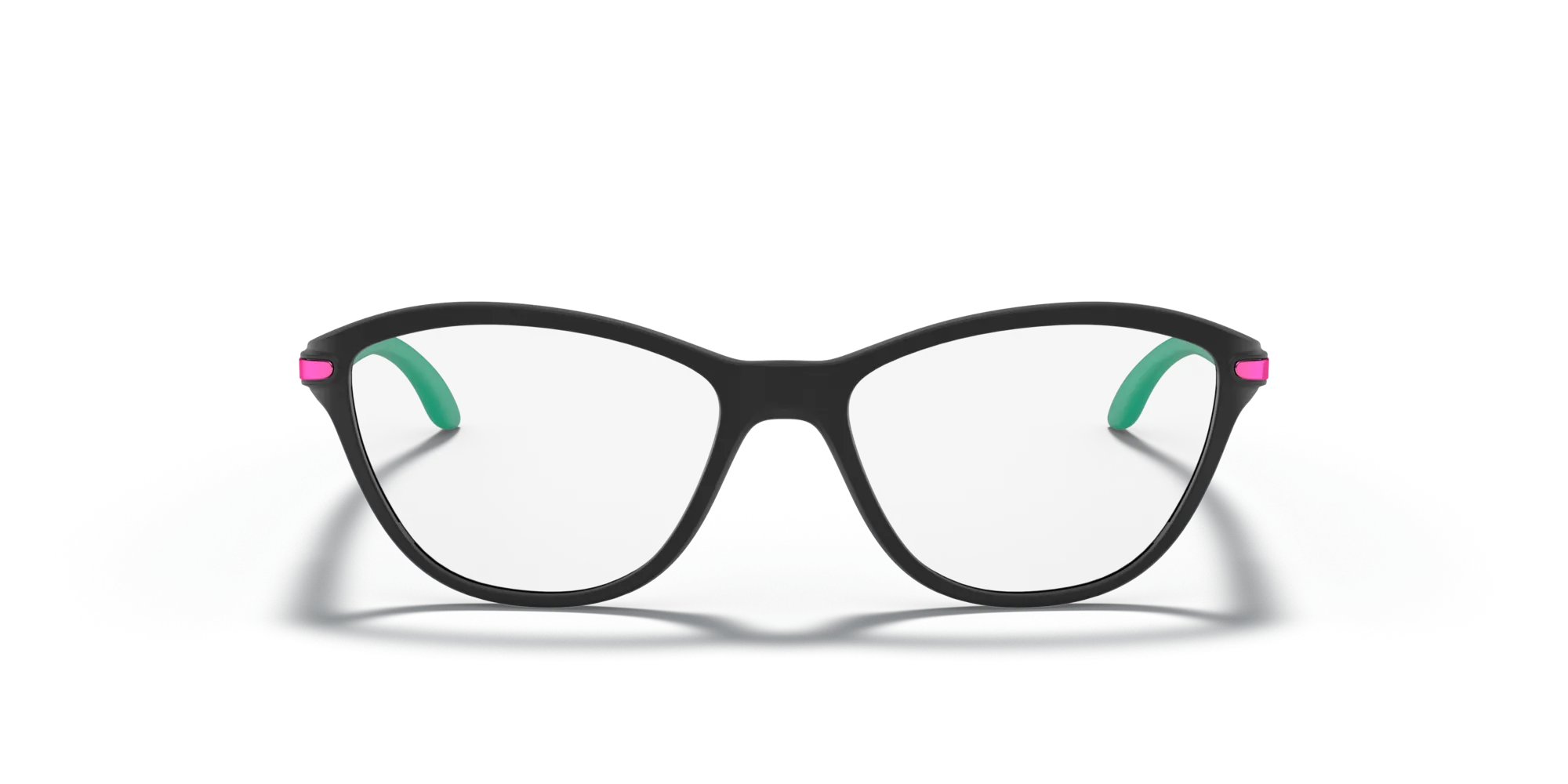Oakley OY8008 TWIN TAIL 800801 Montature da vista Plastica Nero Cat Eye - immagine 3