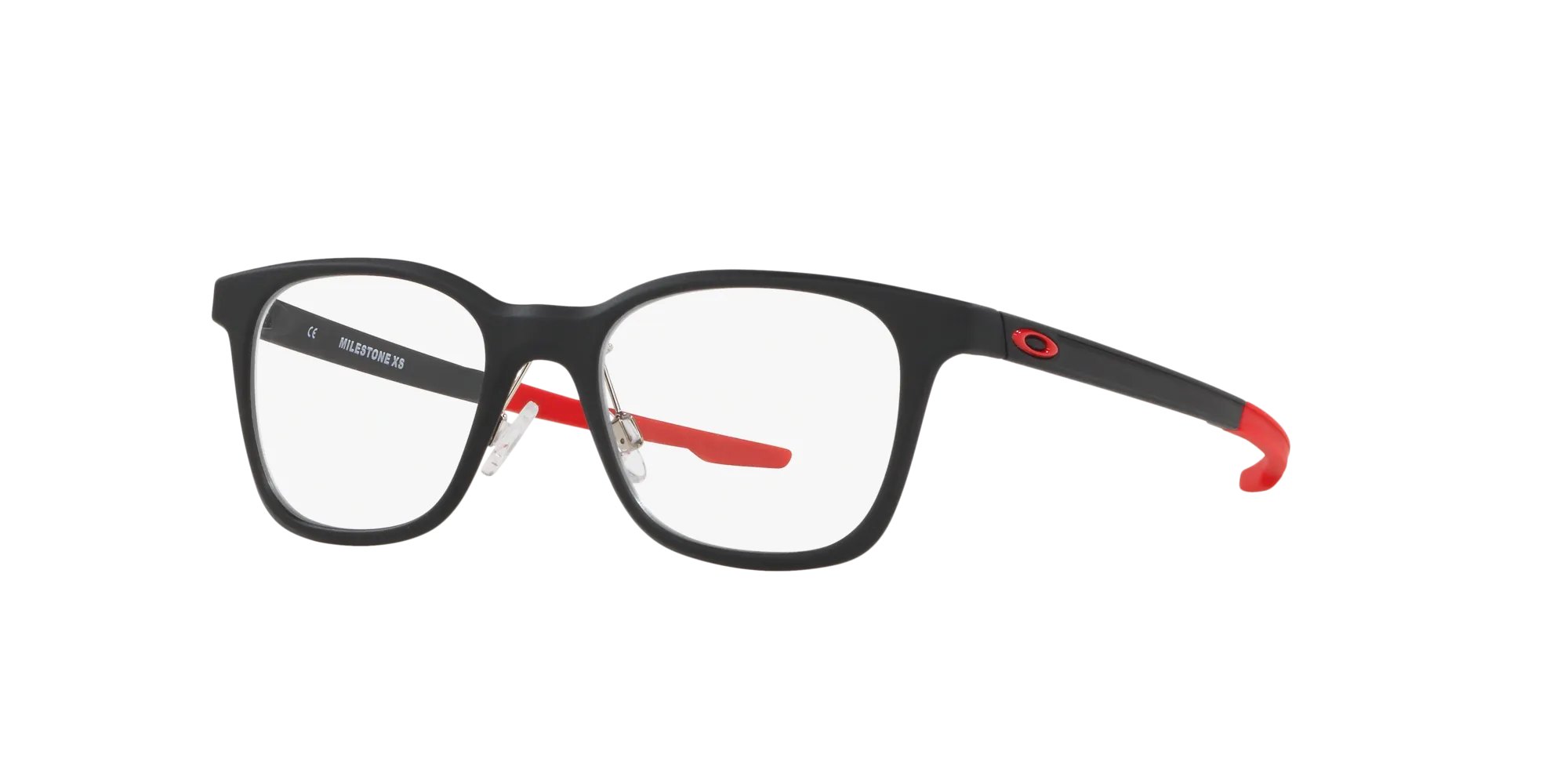 Oakley OY8004 MILESTONE XS 800404 Montature da vista O_Matter Nero Rotonda Normale - immagine 1