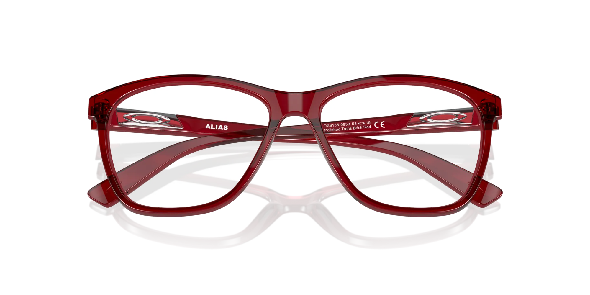 Oakley OX8155 ALIAS 815509 Montature da vista O_Matter Rosso Rotonda Normale - immagine 2