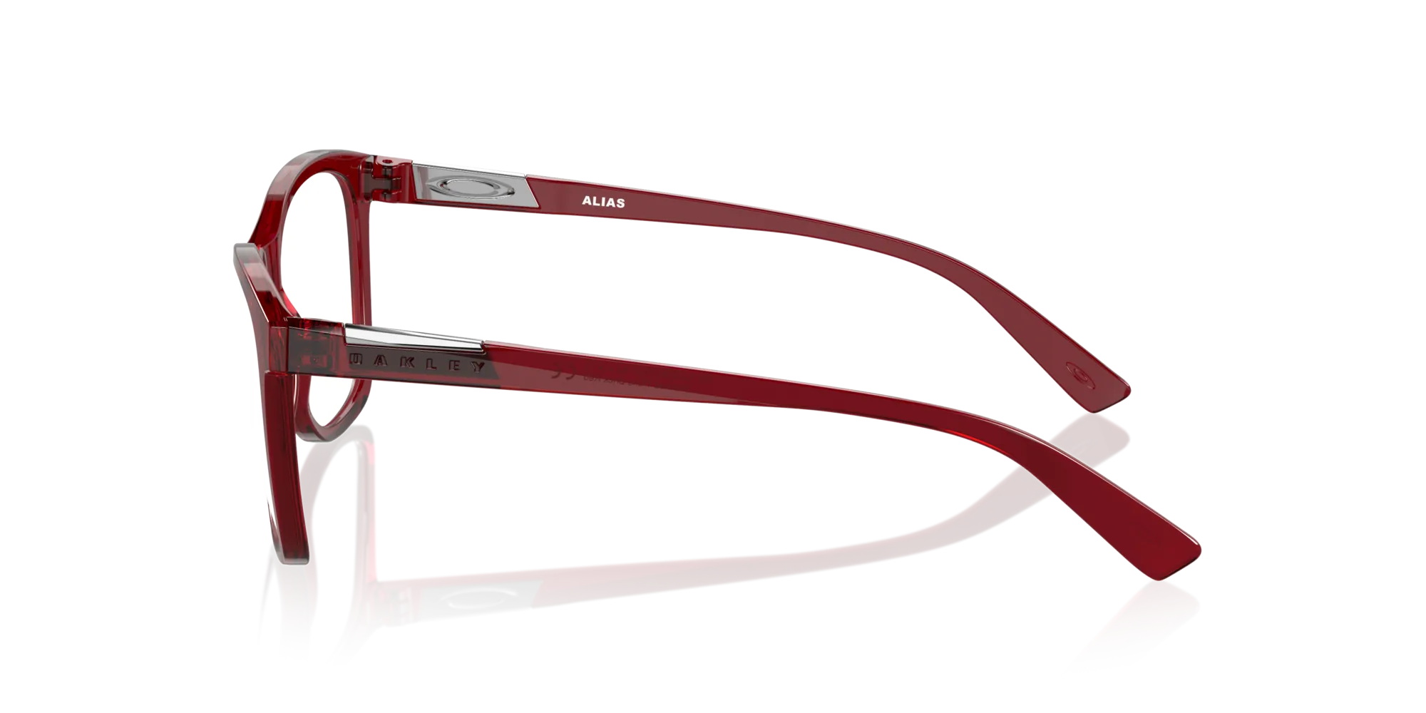 Oakley OX8155 ALIAS 815509 Montature da vista O_Matter Rosso Rotonda Normale - immagine 4