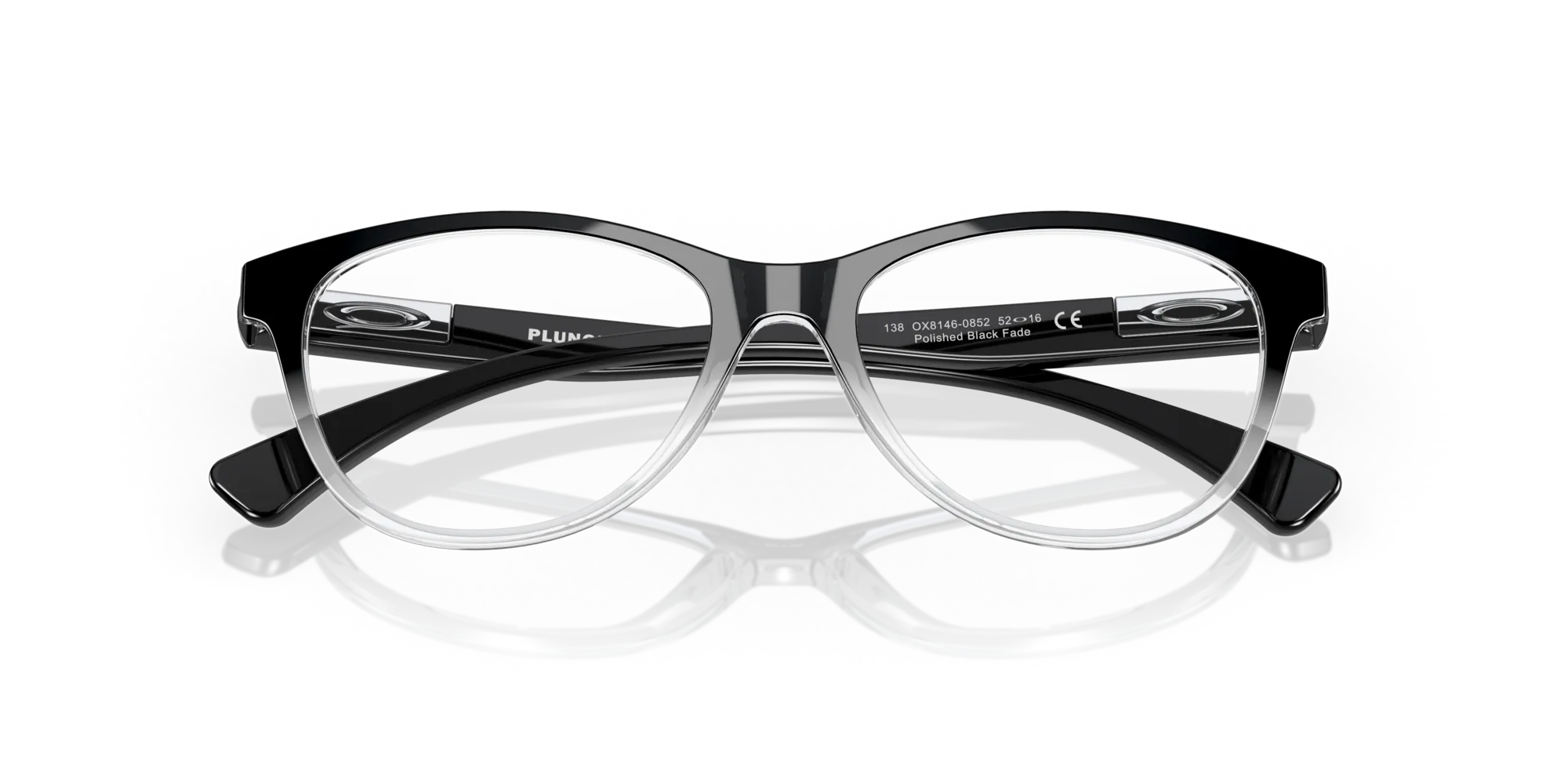 Oakley OX8146 PLUNGELINE 814608 Montature da vista Iniettato Nero Rotonda - immagine 2