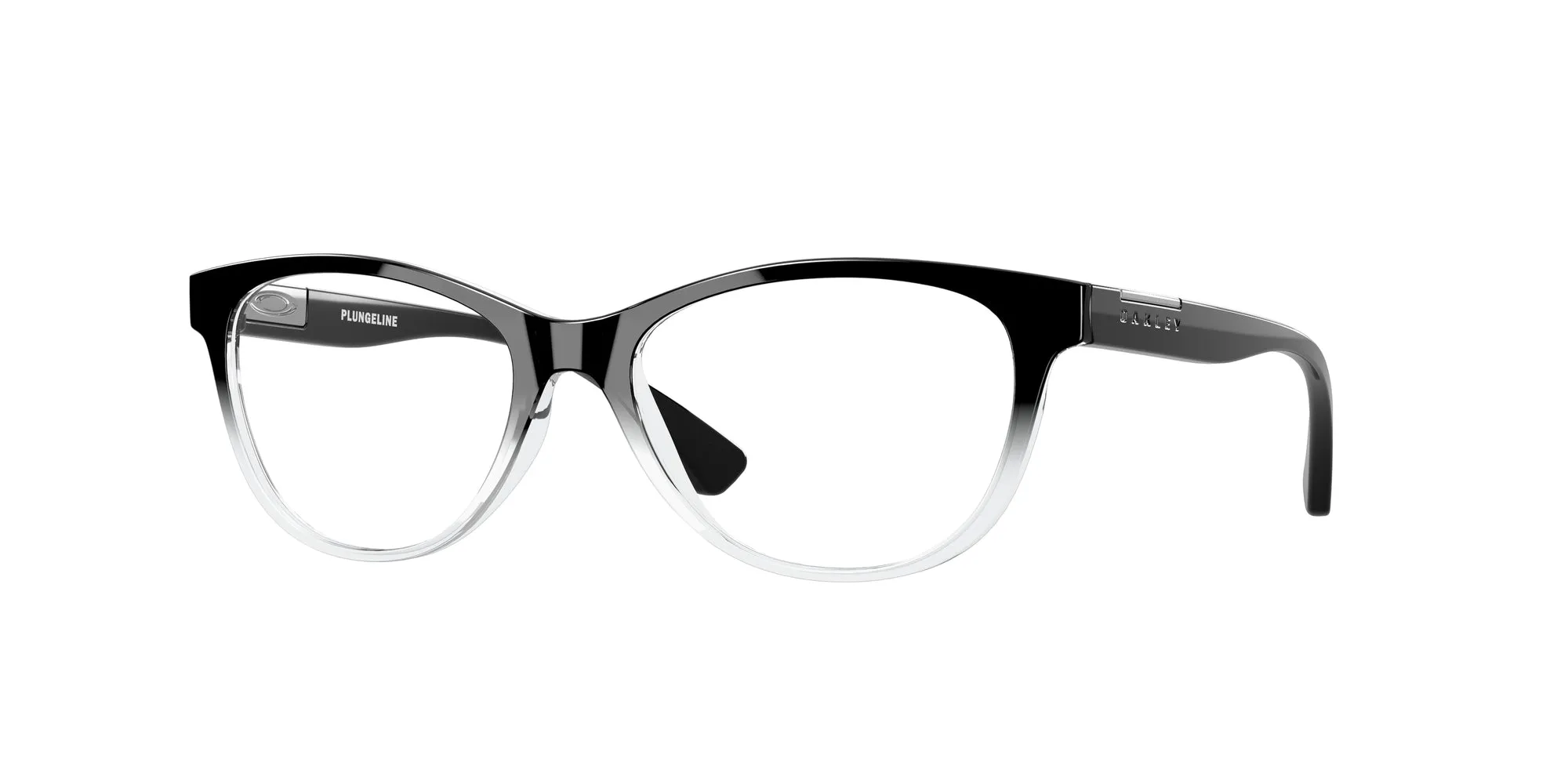 Oakley OX8146 PLUNGELINE 814608 Montature da vista O_Matter Nero Trasparente Rotonda Normale - immagine 1
