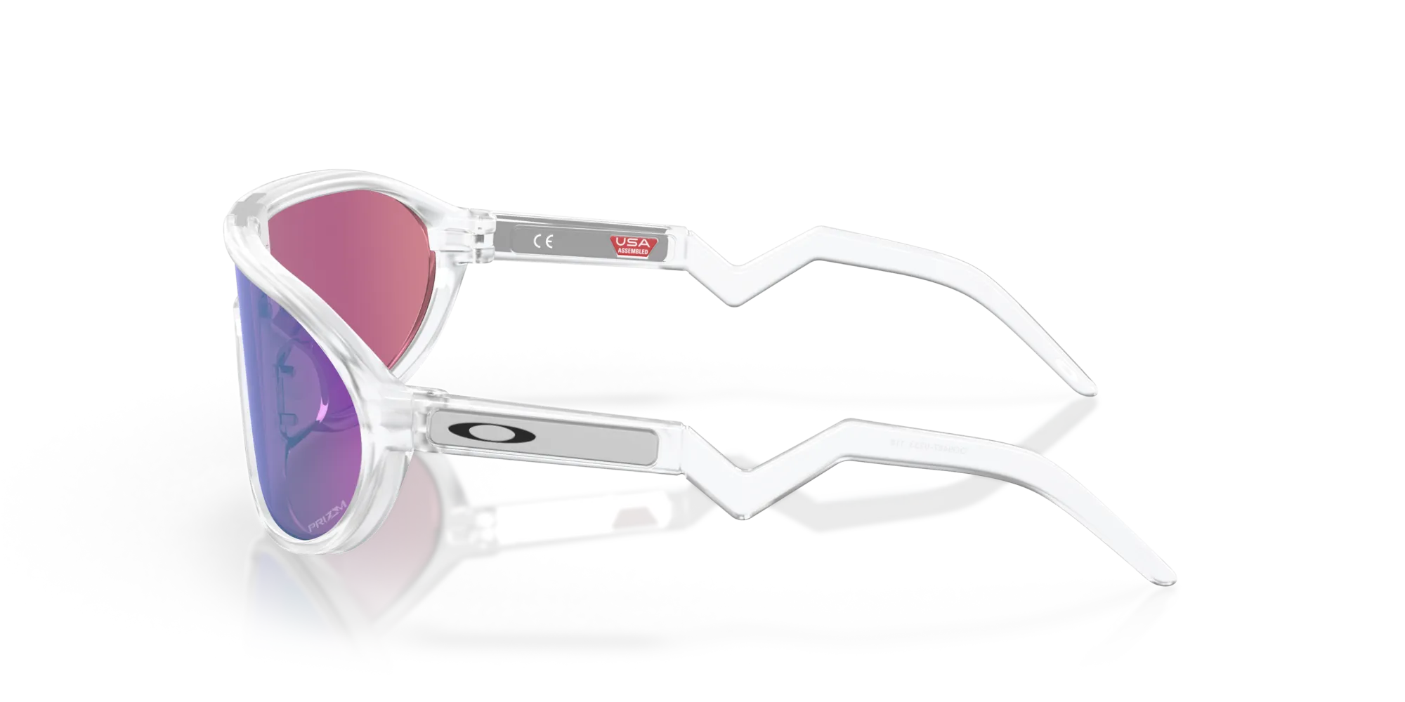 Oakley OO9467 CMDN 946703 Occhiali da sole O_Matter Trasparente Verde Maschera Normale Prizm - immagine 4