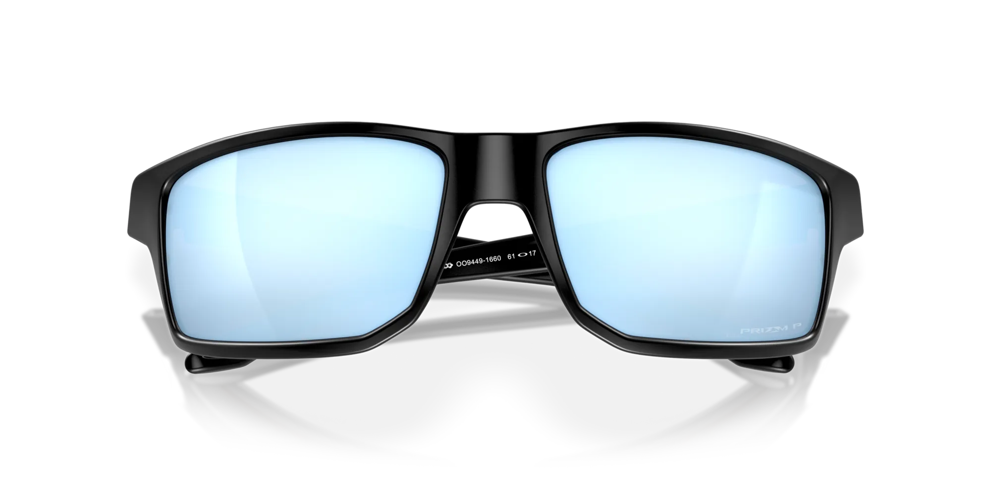 Oakley OO9449 GIBSTON 944916 Occhiali da sole O_Matter Nero Blu Squadrata Polarizzata Prizm - immagine 2