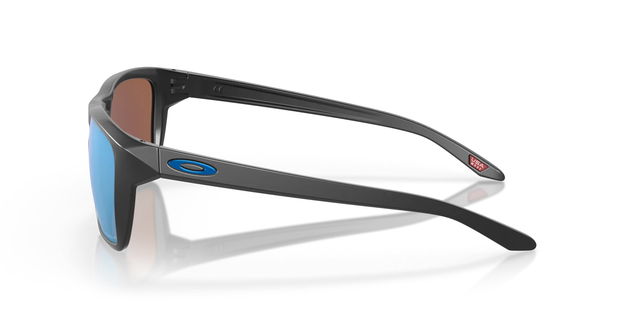 Oakley OO9448 SYLAS 944817 Occhiali da sole O_Matter Nero Blu Squadrata Polarizzata Prizm - immagine 4