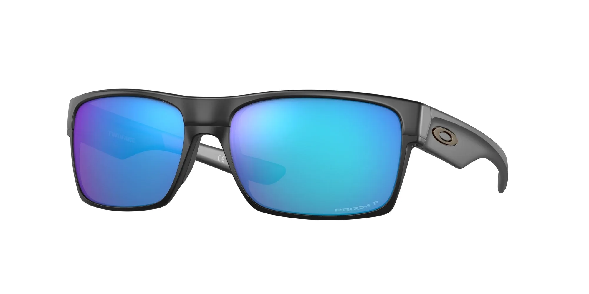 Oakley OO9189 TWOFACE 918946 Occhiali da sole O_Matter Nero Blu Squadrata Polarizzata Prizm - immagine 1