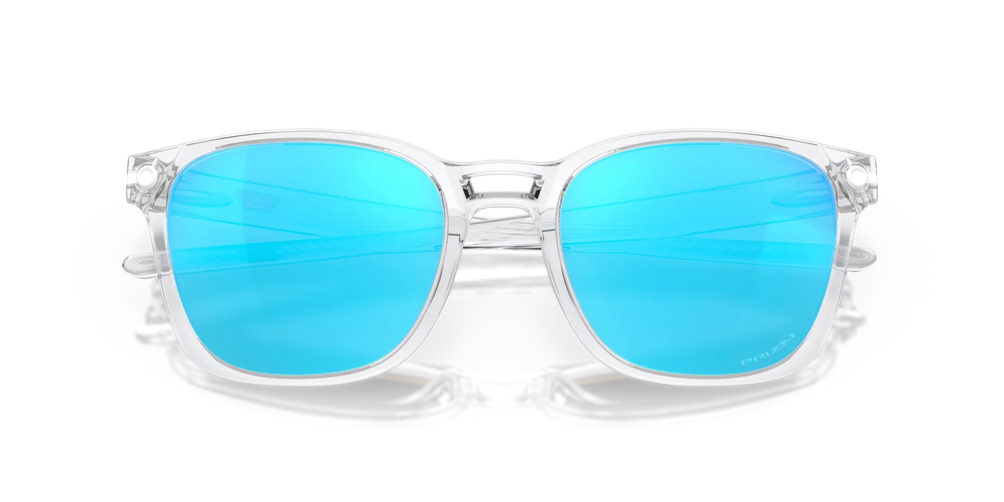 Oakley OO9018 OJECTOR 901802 Occhiali da sole O_Matter Trasparente Blu Squadrata Normale Prizm - immagine 2