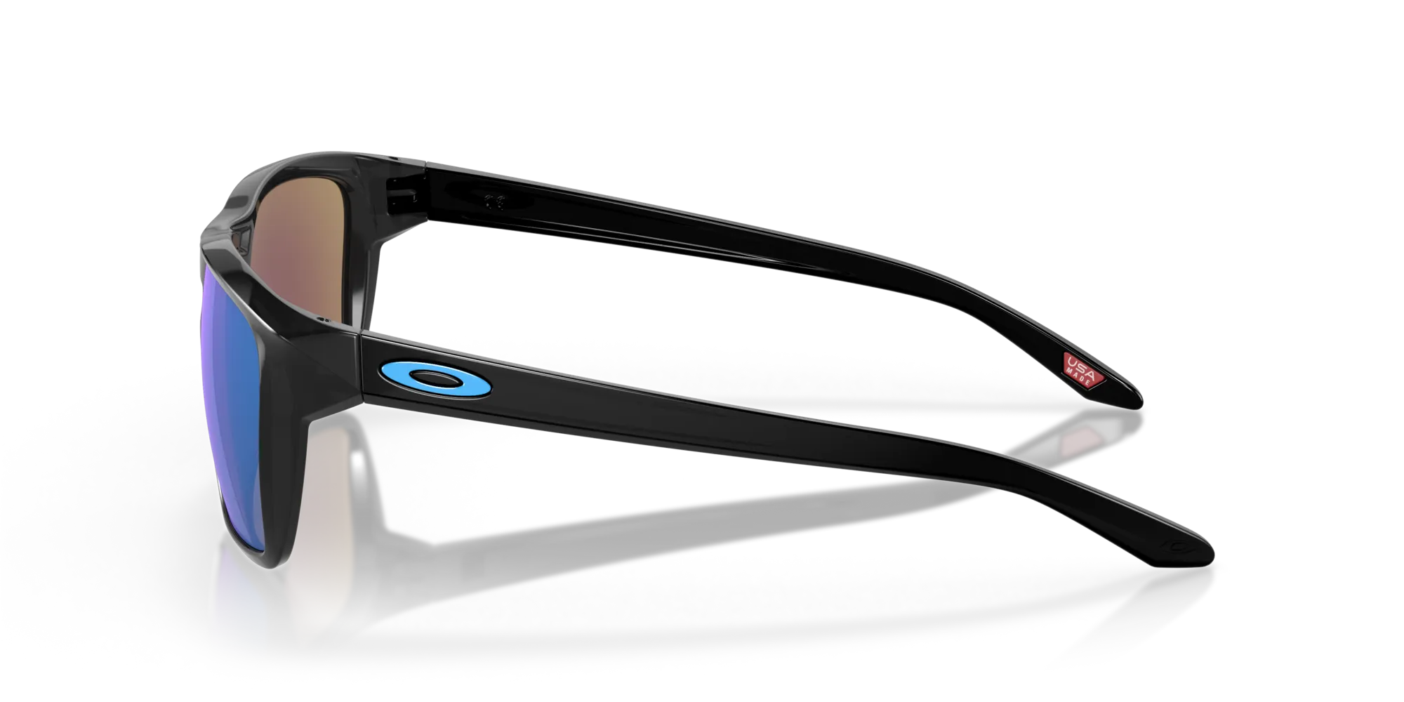 Oakley OO9448 SYLAS 944824 Occhiali da sole O_Matter Nero Blu Squadrata Normale Prizm Iridium - immagine 4