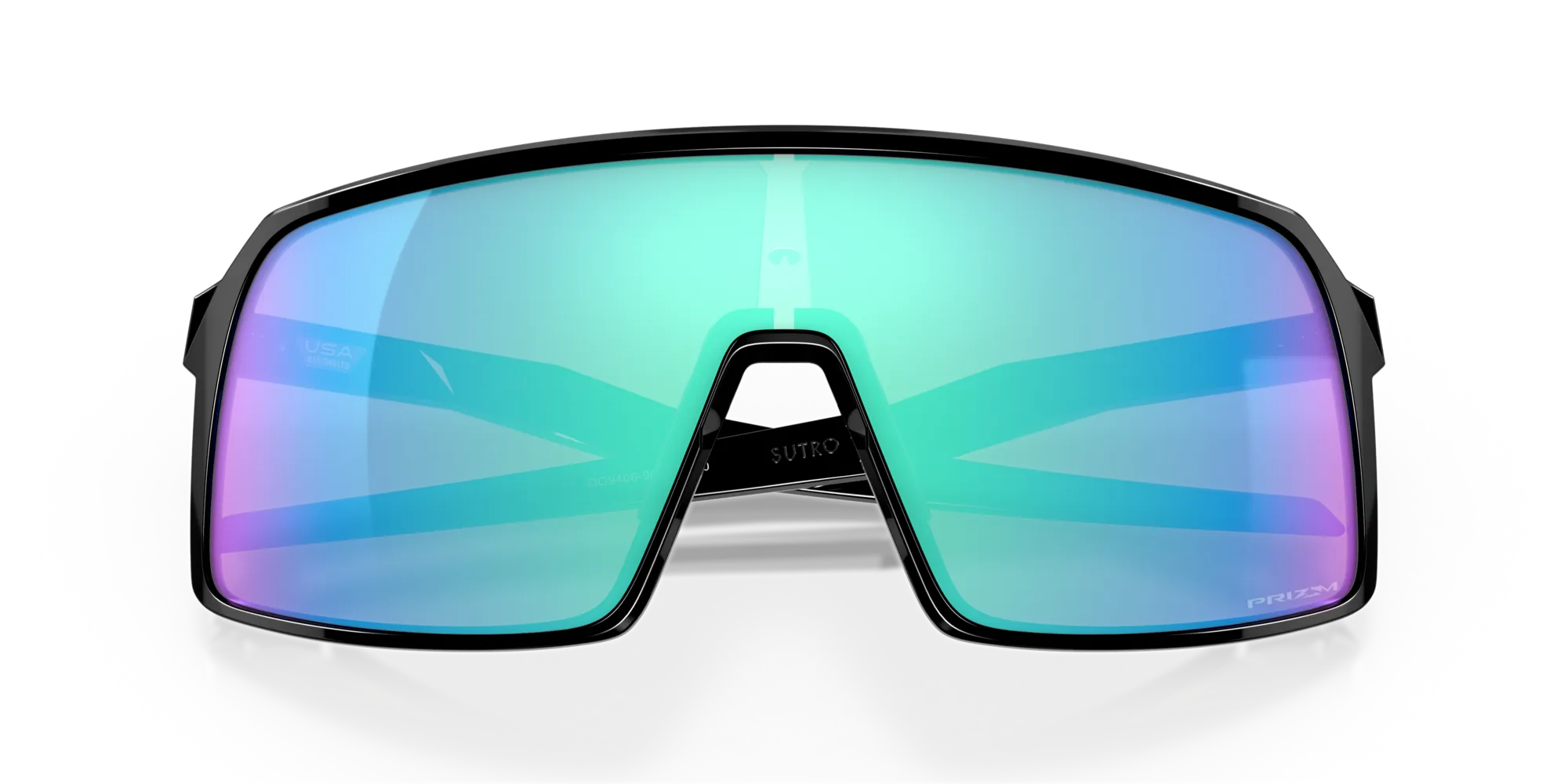 Oakley OO9406 SUTRO 940690 Occhiali da sole O_Matter Nero Blu Maschera Normale Prizm - immagine 2