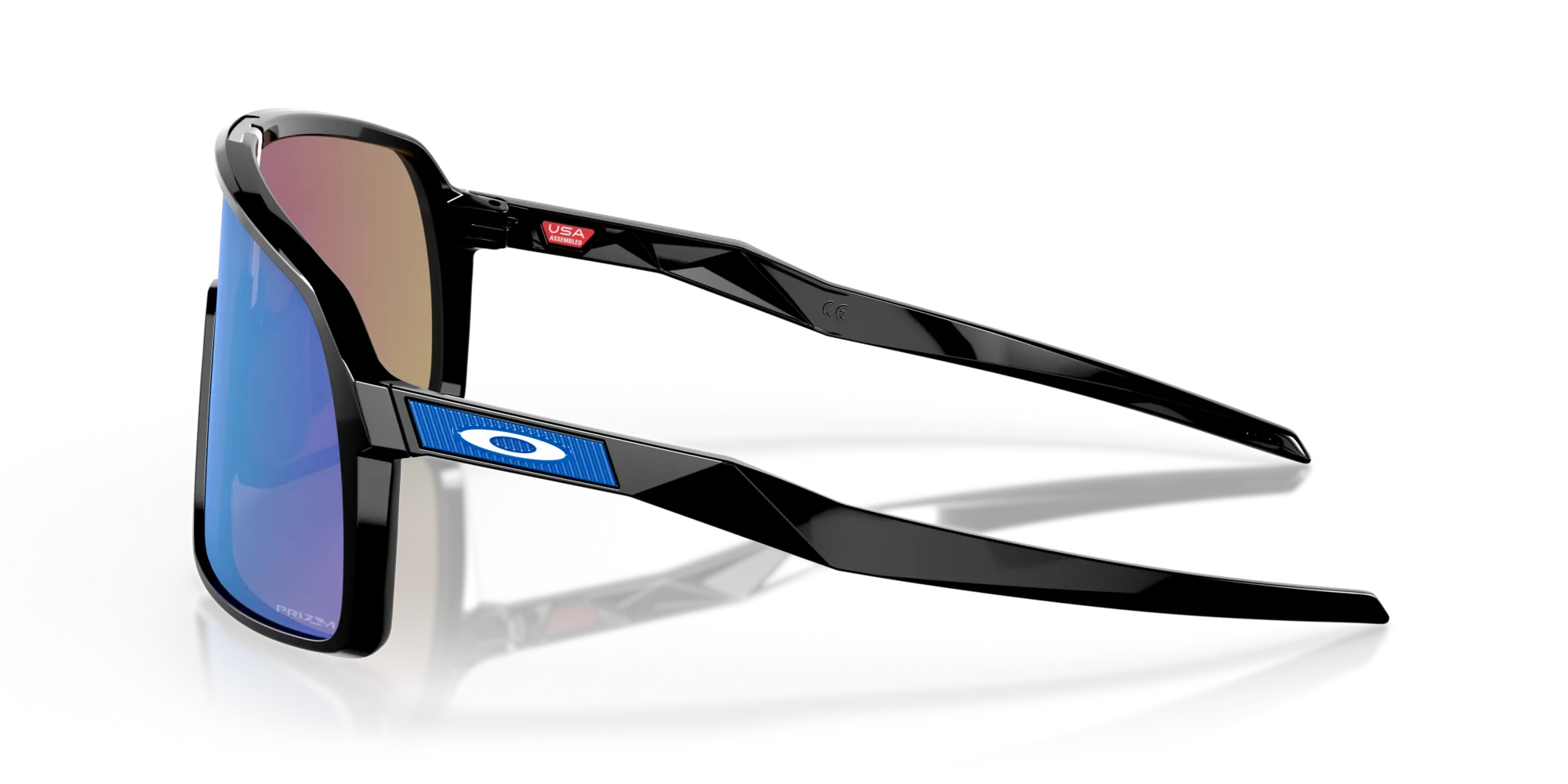 Oakley OO9406 SUTRO 940690 Occhiali da sole O_Matter Nero Blu Maschera Normale Prizm - immagine 4