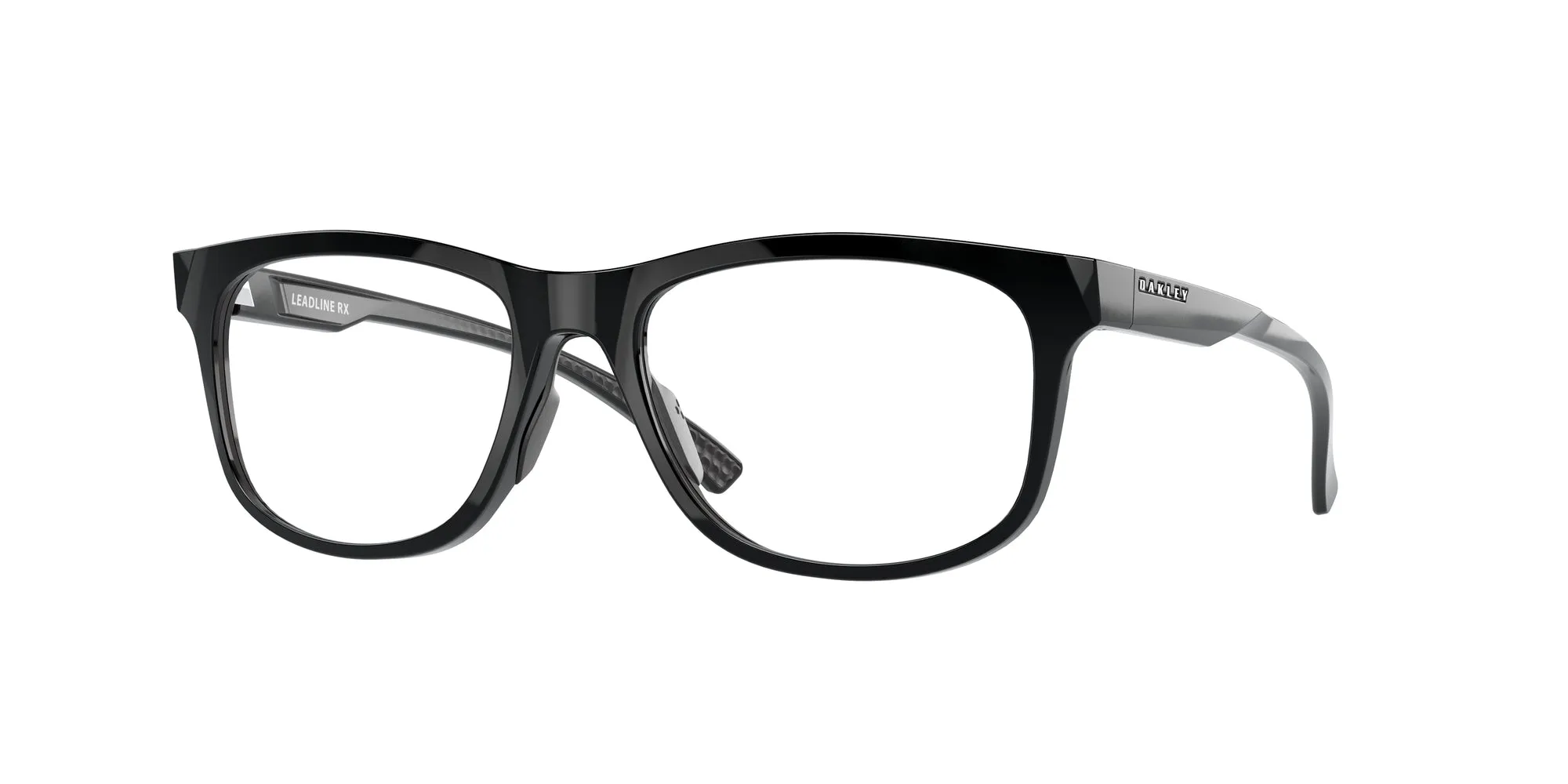 Oakley OX8175 LEADLINE RX 817504 Montature da vista O_Matter Nero Trasparente Squadrata Normale - immagine 1