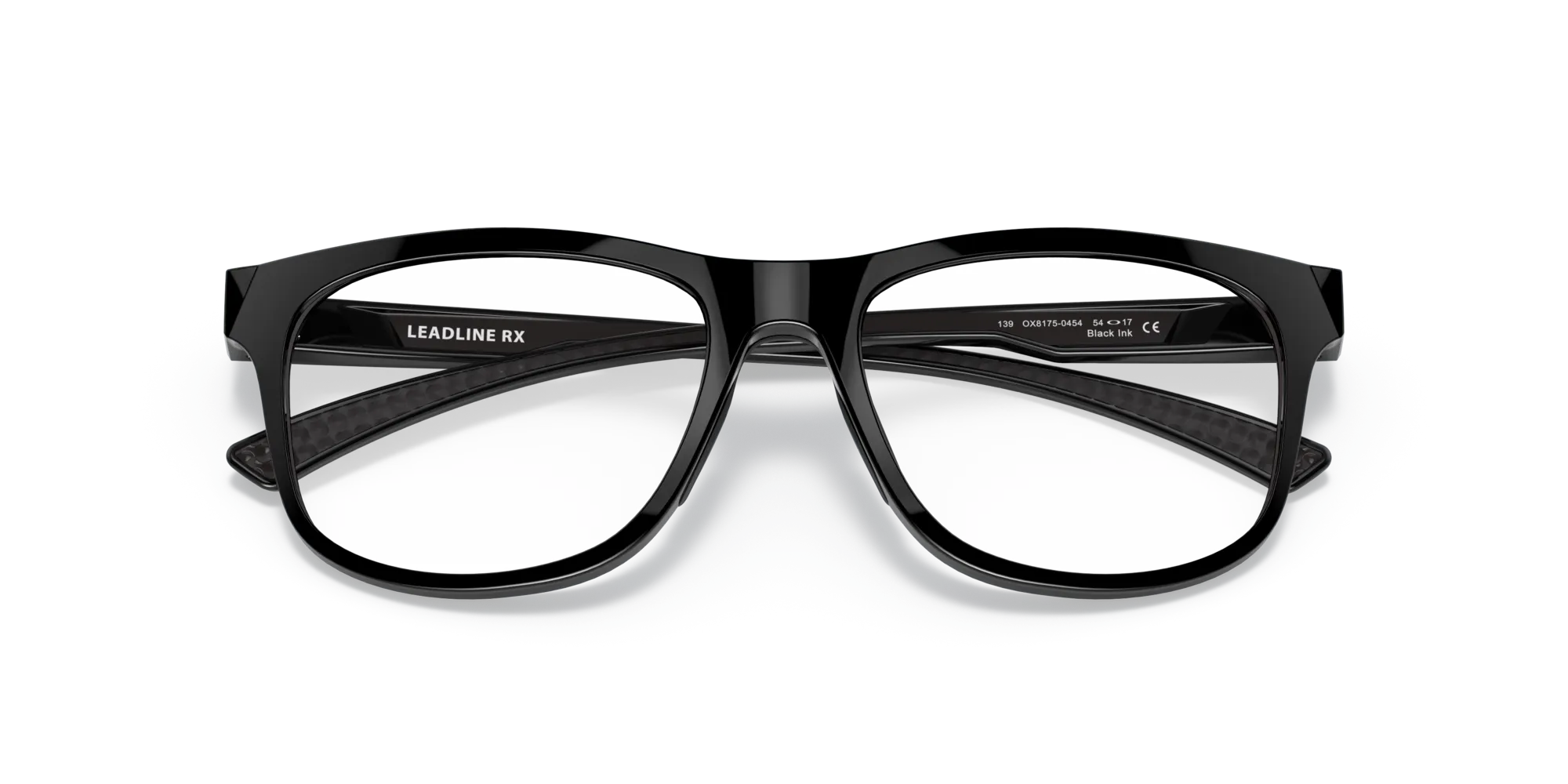 Oakley OX8175 LEADLINE RX 817504 Montature da vista O_Matter Nero Trasparente Squadrata Normale - immagine 2