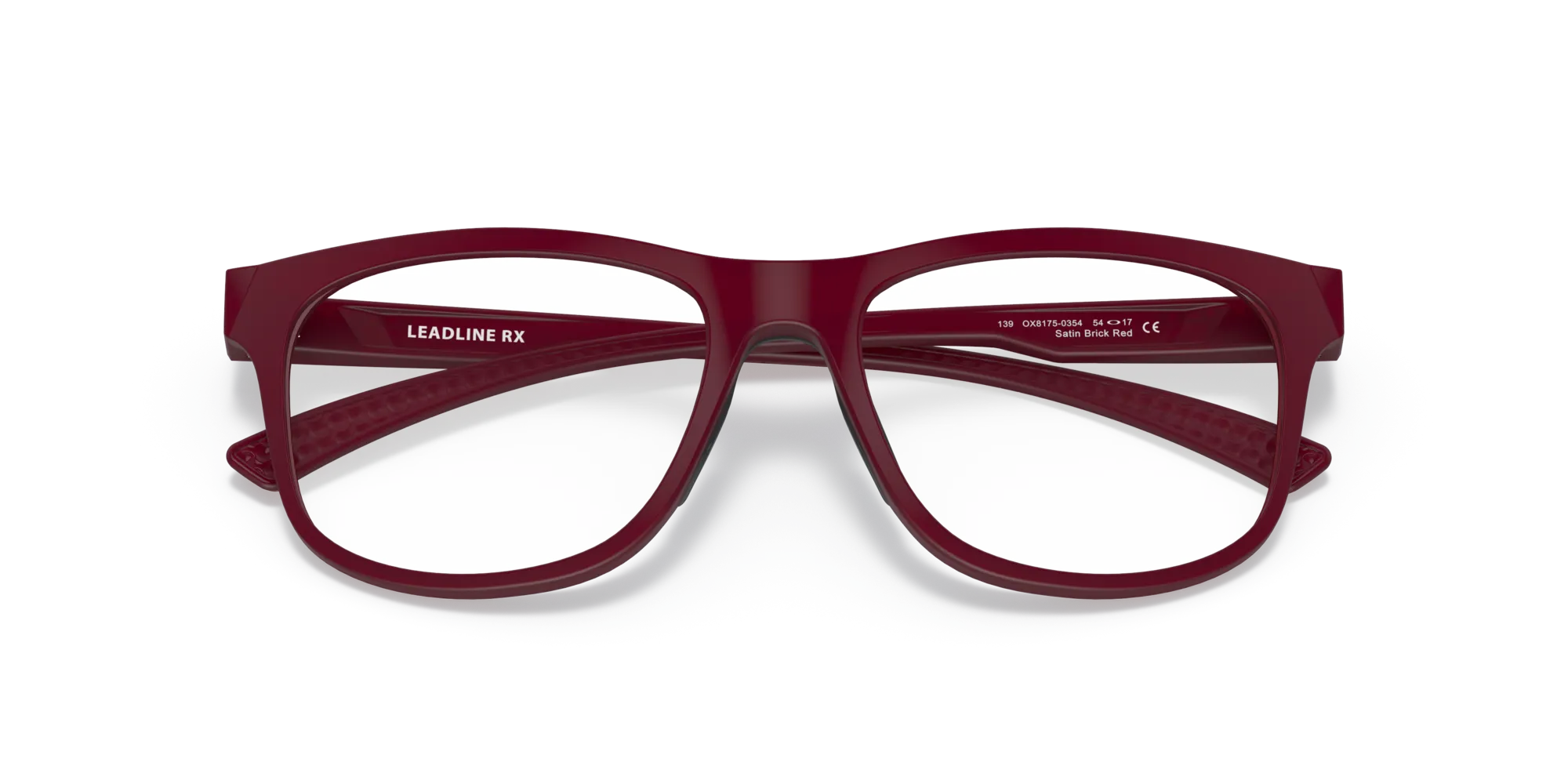 Oakley OX8175 LEADLINE RX 817503 Montature da vista O_Matter Rosso Squadrata Normale - immagine 2