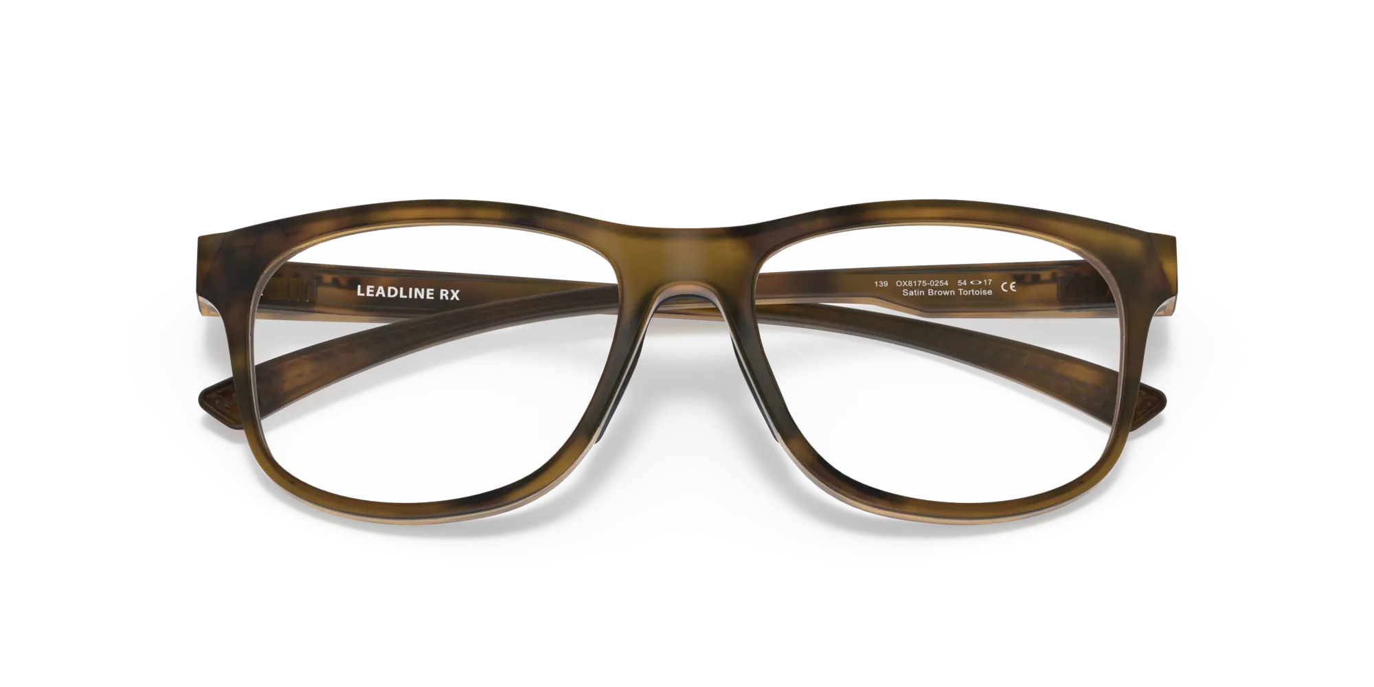 Oakley OX8175 LEADLINE RX 817502 Montature da vista Plastica Marrone Rotonda - immagine 2