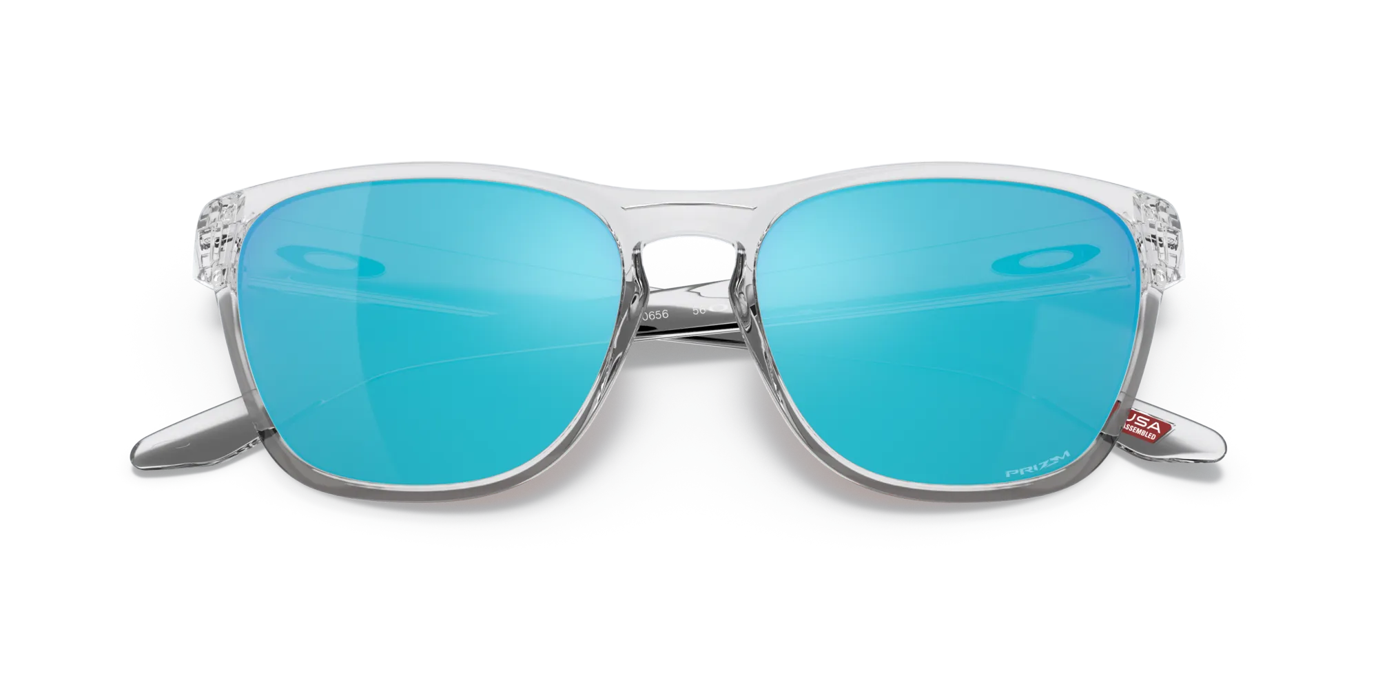 Oakley OO9479 MANORBURN 947906 Occhiali da sole O_Matter Trasparente Blu Squadrata Normale Prizm - immagine 2