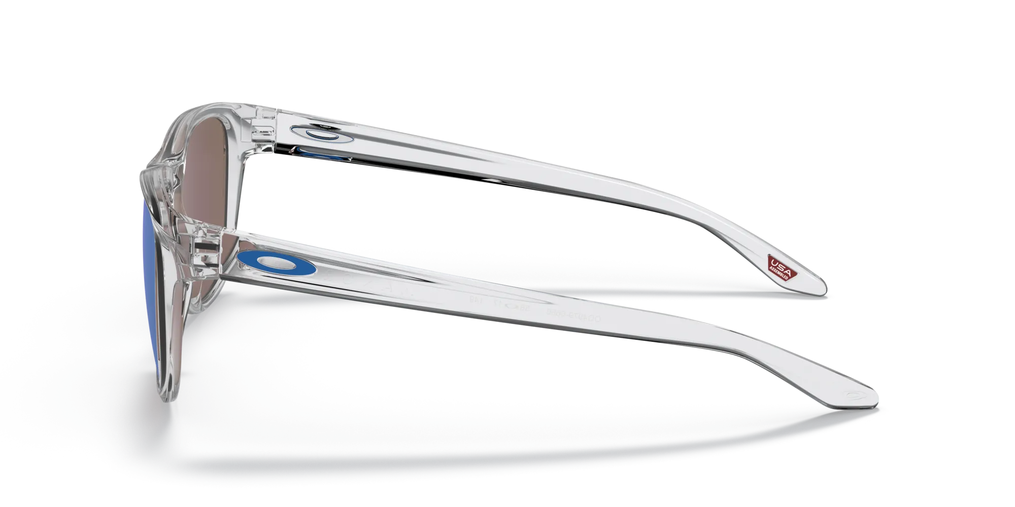 Oakley OO9479 MANORBURN 947906 Occhiali da sole O_Matter Trasparente Blu Squadrata Normale Prizm - immagine 4