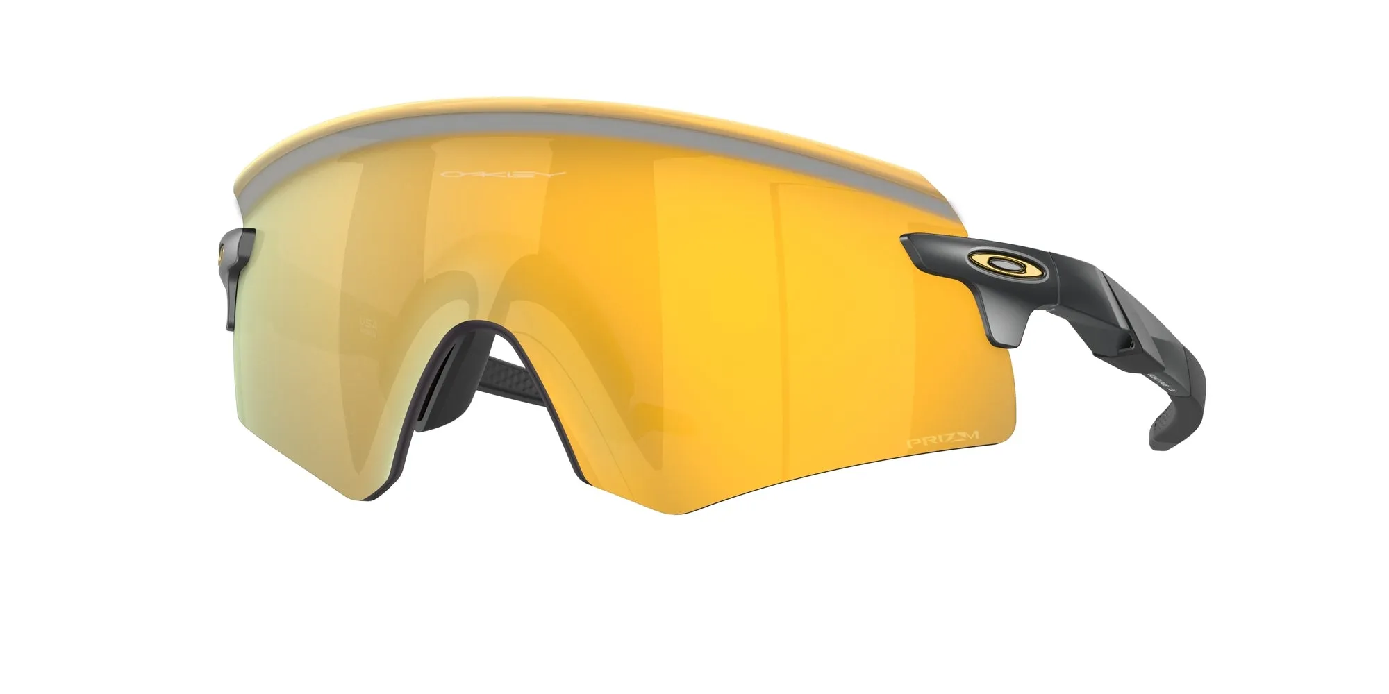Oakley OO9471 ENCODER 947104 Occhiali da sole O_Matter Grigio Oro Maschera Normale Prizm - immagine 1