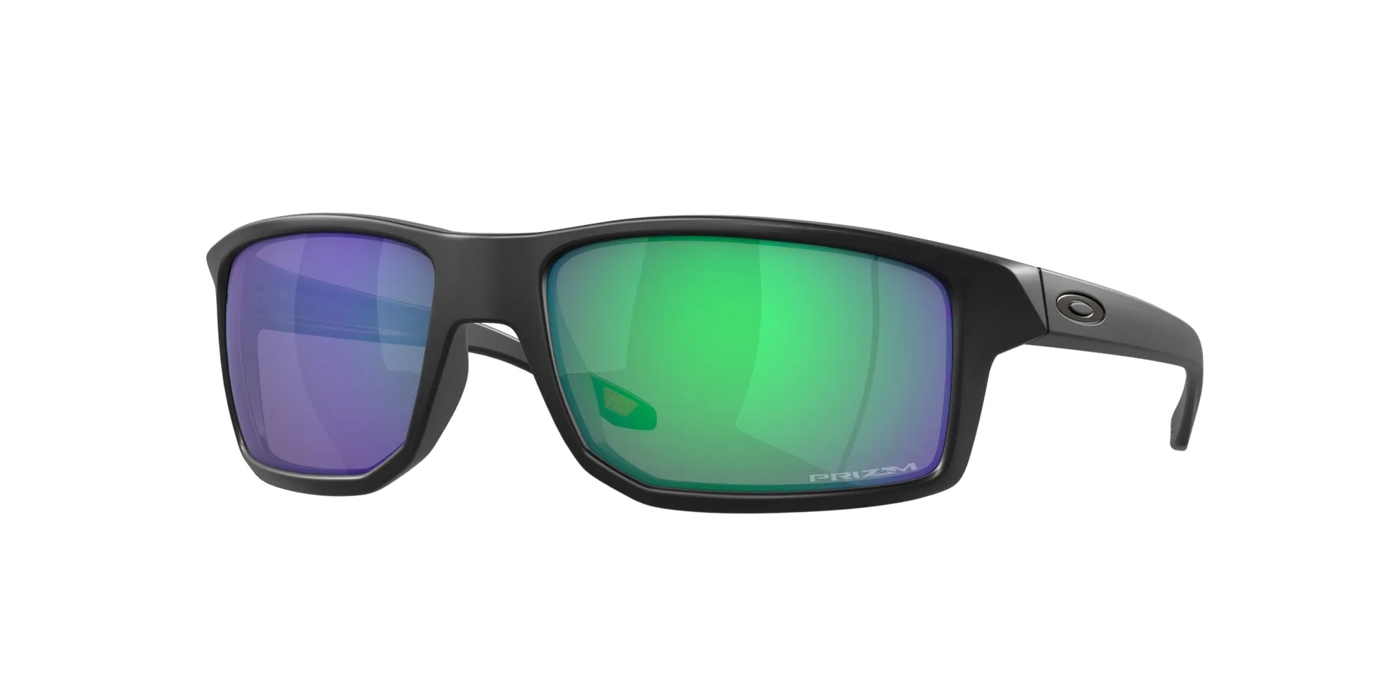 Oakley OO9449 GIBSTON 944915 Occhiali da sole O_Matter Nero Verde Squadrata Normale Prizm - immagine 1
