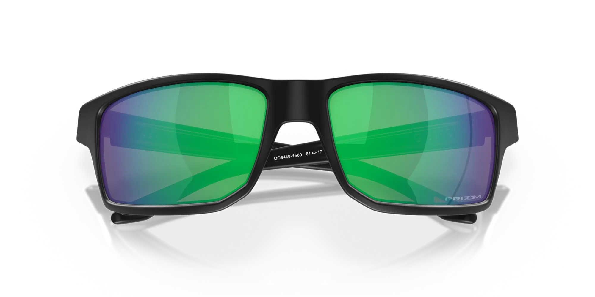 Oakley OO9449 GIBSTON 944915 Occhiali da sole O_Matter Nero Verde Squadrata Normale Prizm - immagine 2