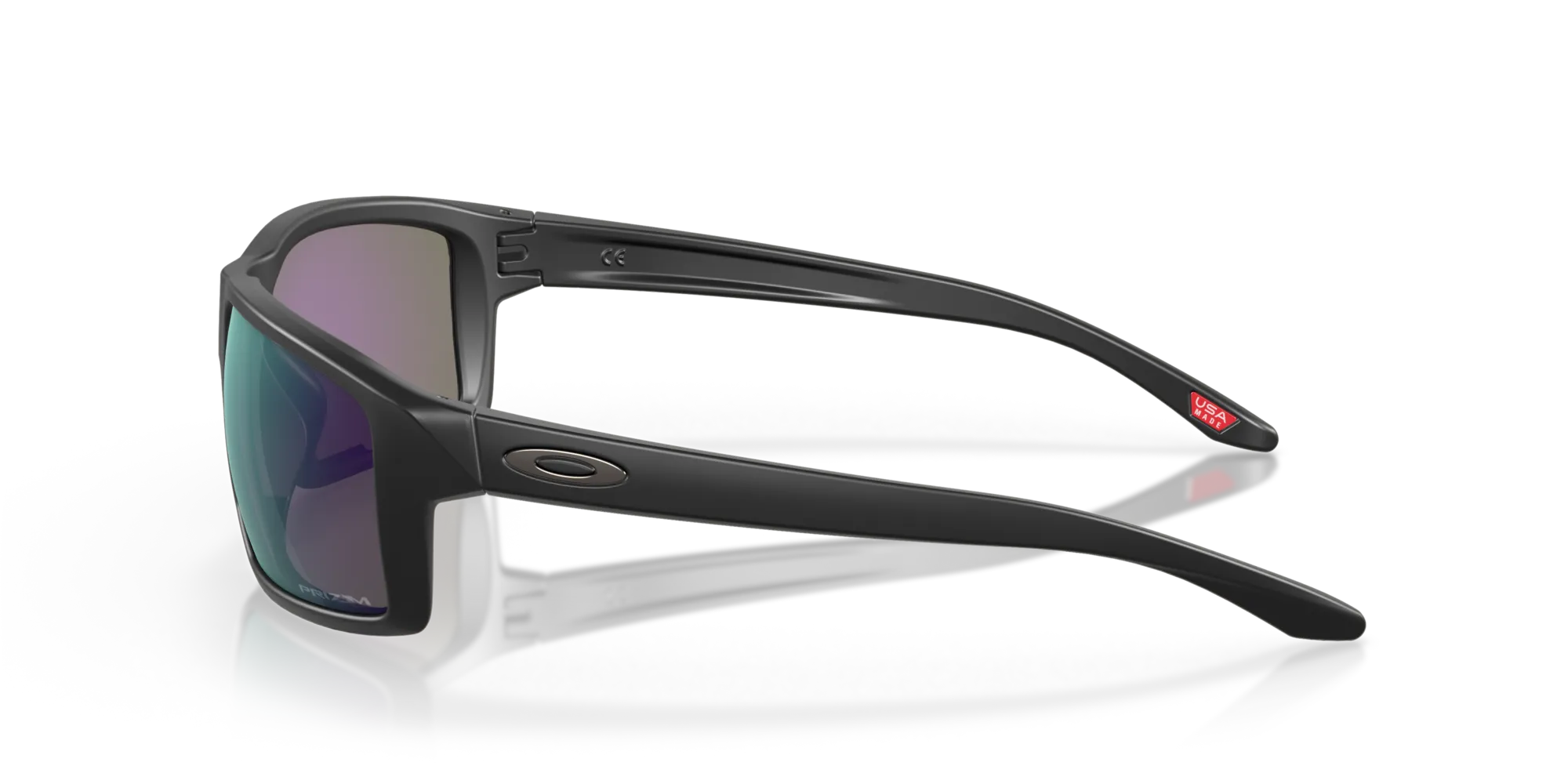 Oakley OO9449 GIBSTON 944915 Occhiali da sole O_Matter Nero Verde Squadrata Normale Prizm - immagine 4