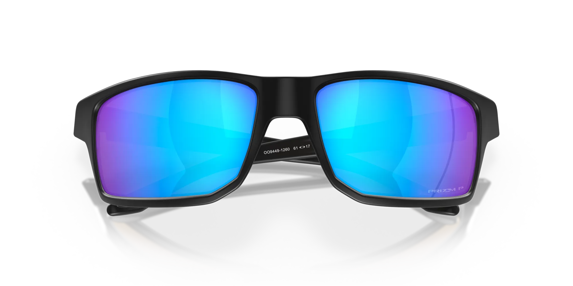 Oakley OO9449 GIBSTON 944912 Occhiali da sole O_Matter Nero Blu Squadrata Polarizzata Prizm - immagine 2