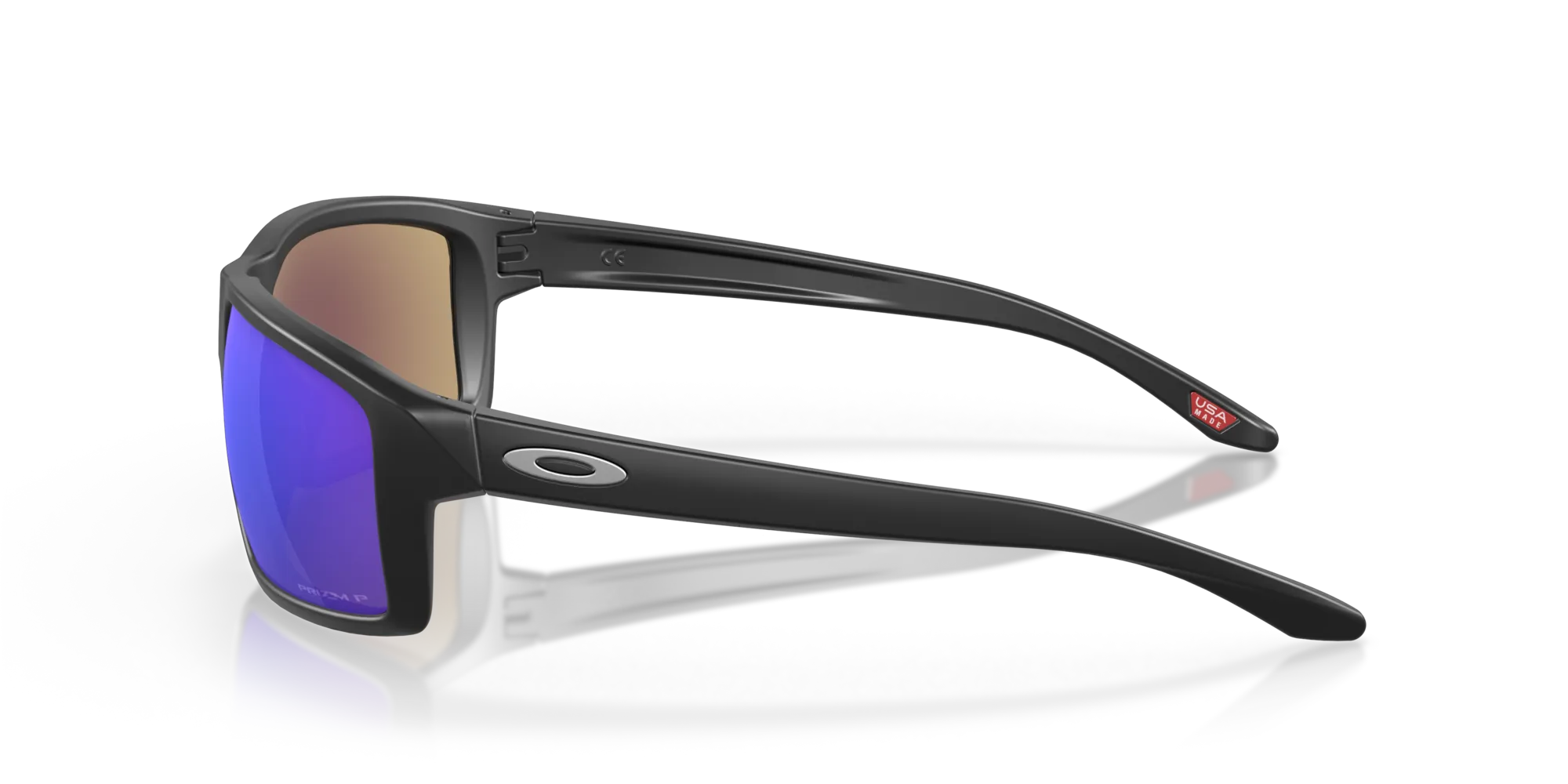 Oakley OO9449 GIBSTON 944912 Occhiali da sole O_Matter Nero Blu Squadrata Polarizzata Prizm - immagine 4