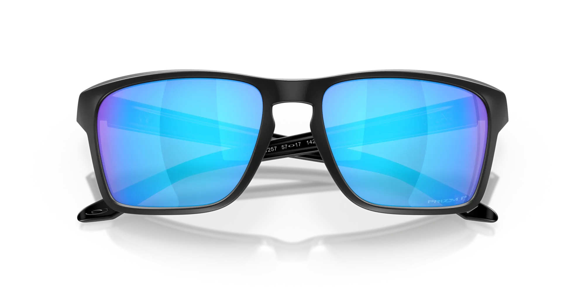 Oakley OO9448 SYLAS 944812 Occhiali da sole O_Matter Nero Blu Squadrata Polarizzata Prizm - immagine 2