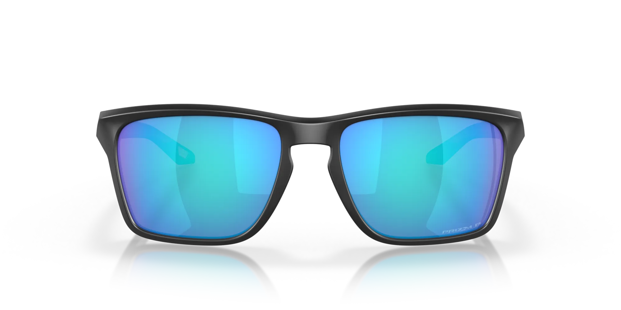 Oakley OO9448 SYLAS 944812 Occhiali da sole O_Matter Nero Blu Squadrata Polarizzata Prizm - immagine 3