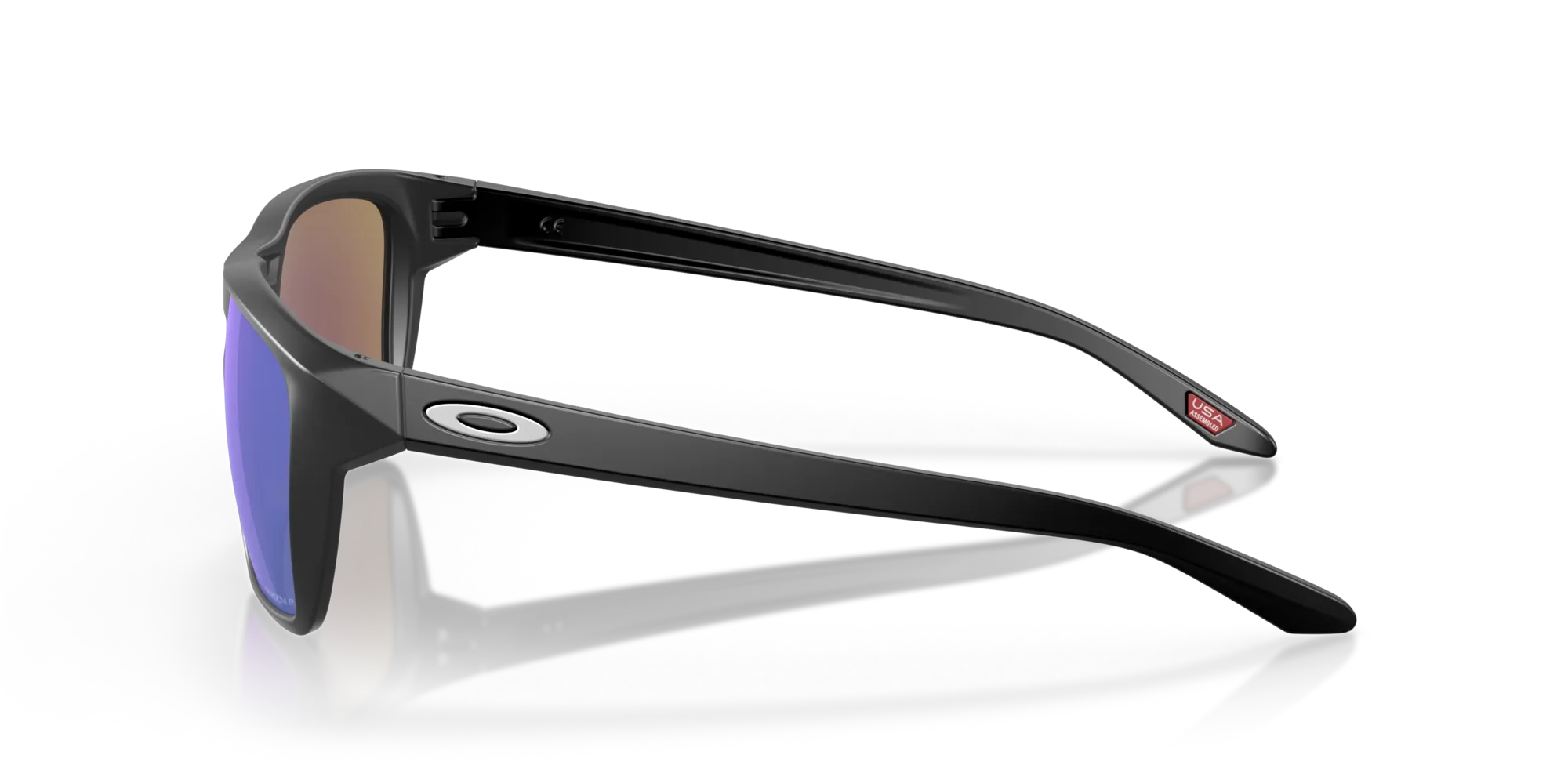 Oakley OO9448 SYLAS 944812 Occhiali da sole O_Matter Nero Blu Squadrata Polarizzata Prizm - immagine 4
