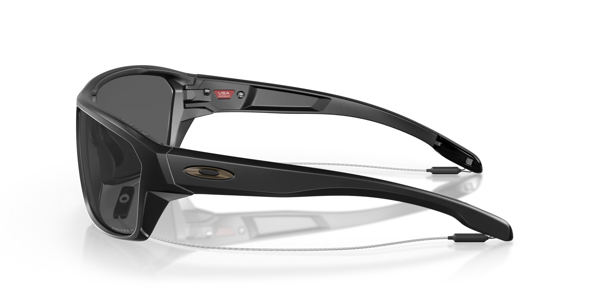 Oakley OO9416 SPLIT SHOT 941624 Occhiali da sole O_Matter Nero Grigio Squadrata Polarizzata Prizm - immagine 4