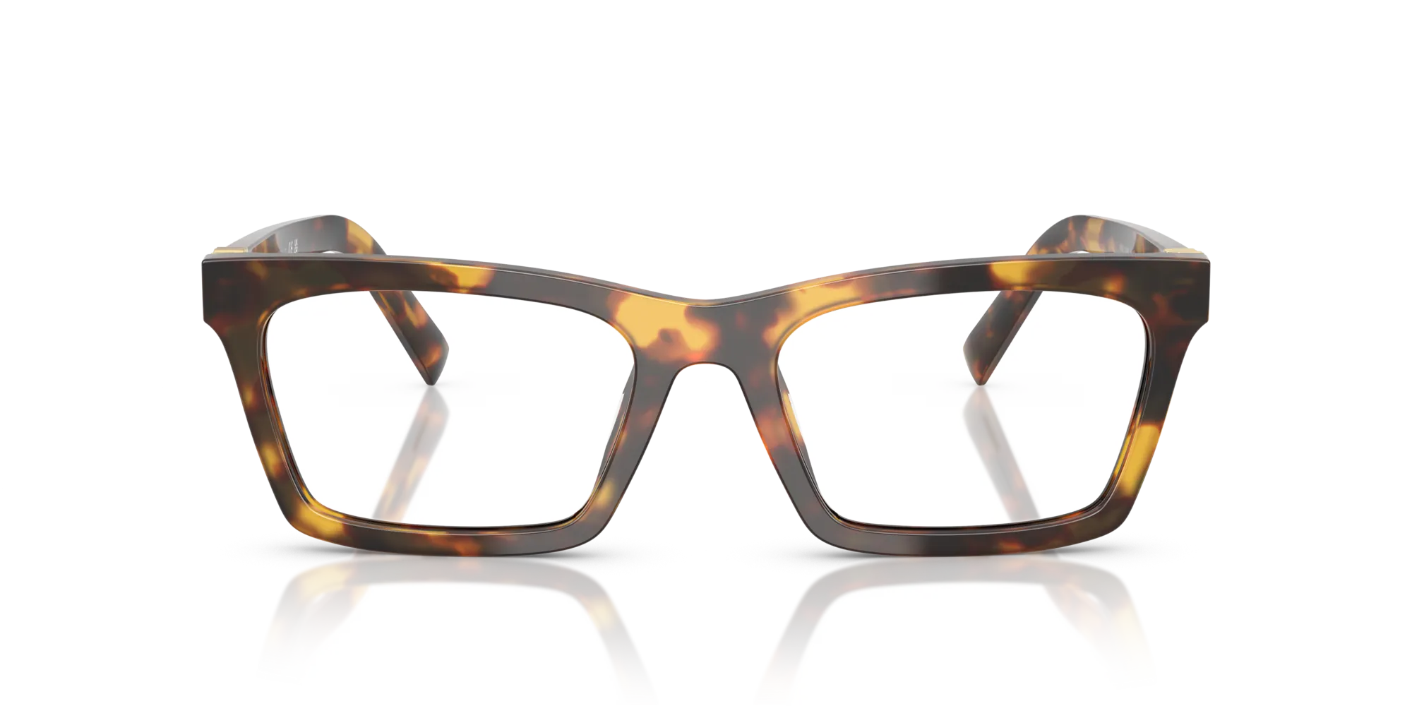 Miu Miu MU 04WV 14L1O1 Montature da vista Acetato Tartaruga Squadrata Normale - immagine 3