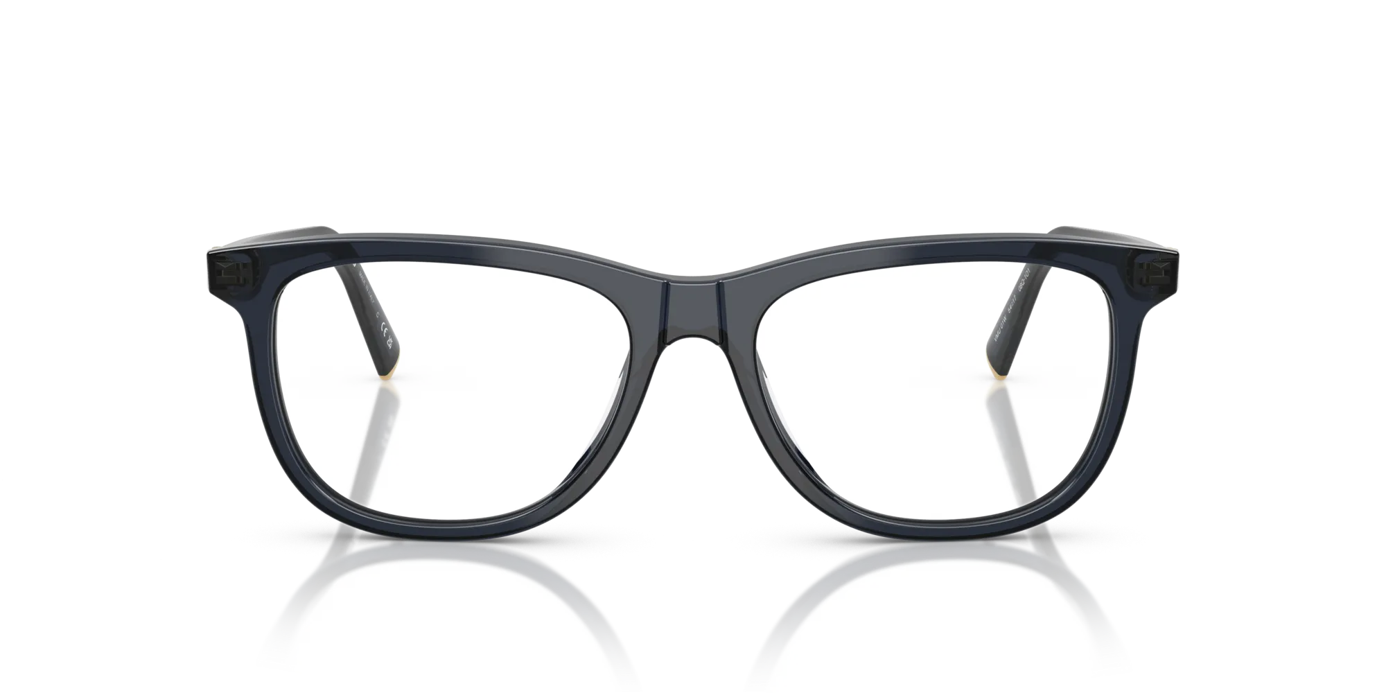 Miu Miu MU 01WV 08Q1O1 Montature da vista Acetato Blu Pantos Normale - immagine 3